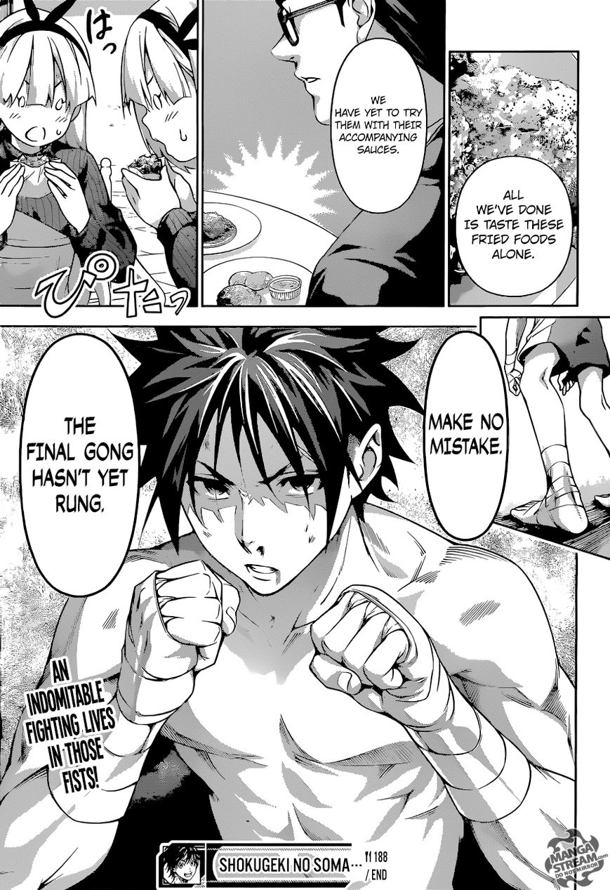 Shokugeki no Soma Chapter 188 page 21 - Chapter 188 : The First Round (Fixed)
