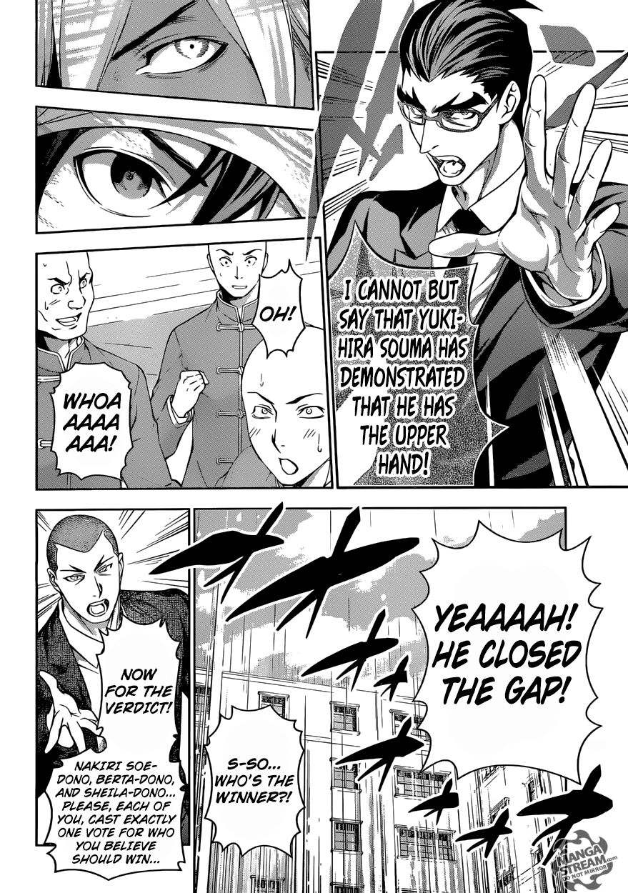 Shokugeki no Soma Chapter 189 page 15 - Chapter 189 : The Second Round