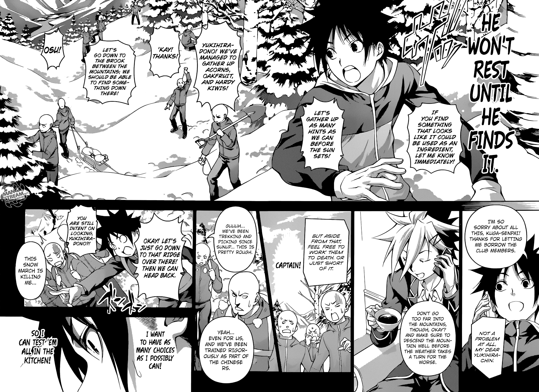 Shokugeki no Soma Chapter 190 page 11 - Chapter 190 : For Someone's Sake