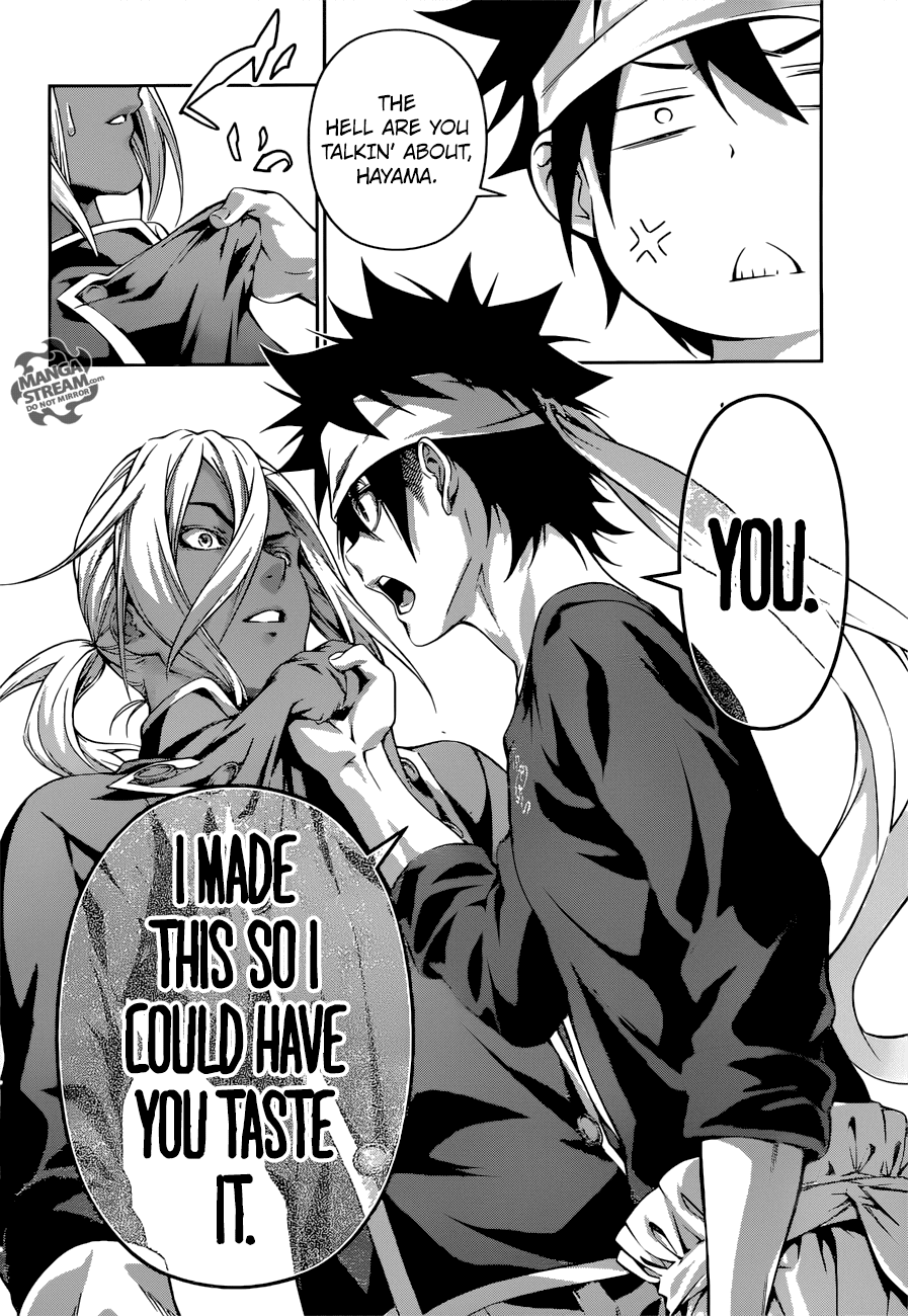 Shokugeki no Soma Chapter 190 page 18 - Chapter 190 : For Someone's Sake