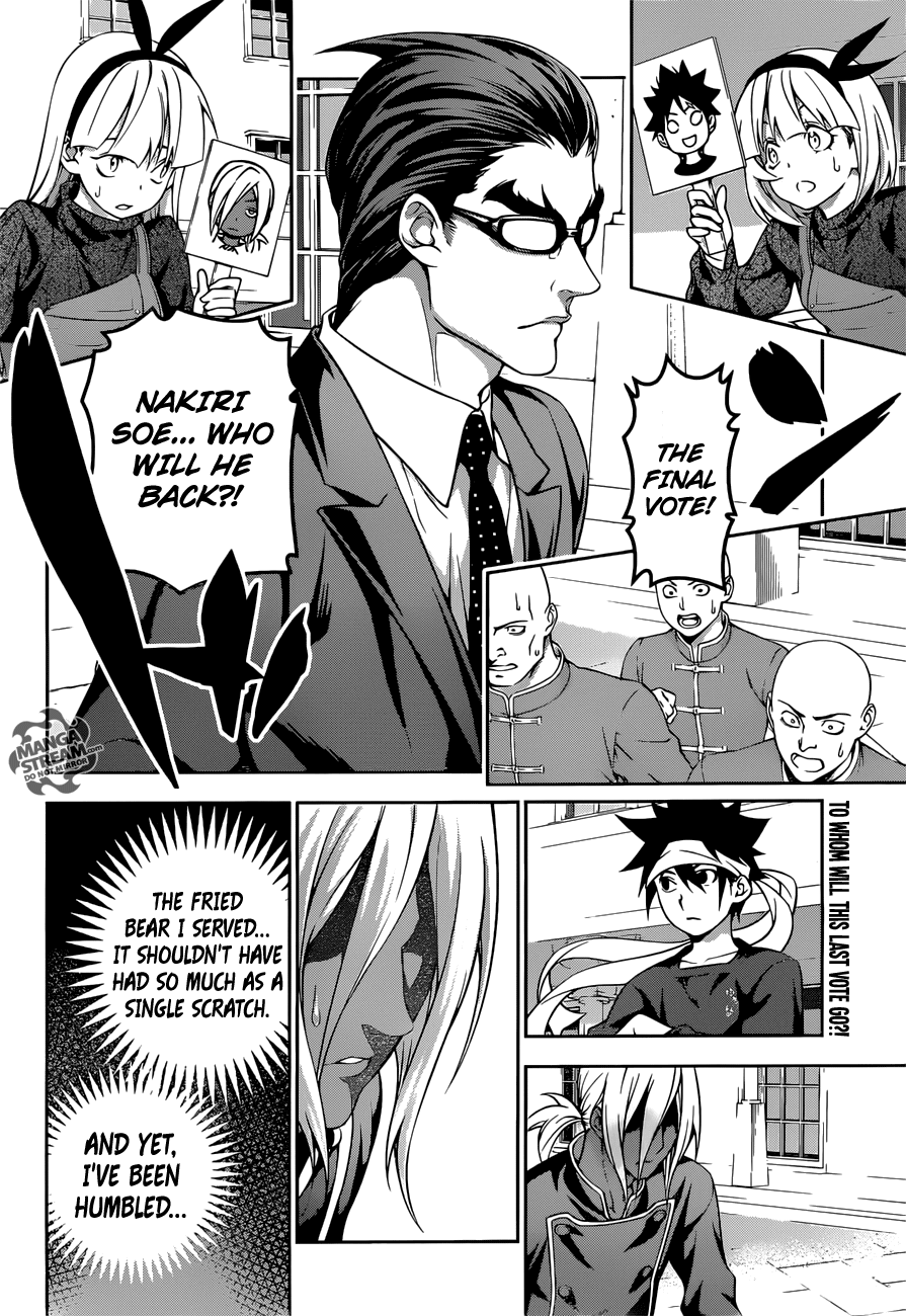 Shokugeki no Soma Chapter 190 page 3 - Chapter 190 : For Someone's Sake