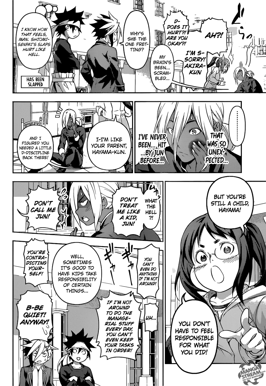 Shokugeki no Soma Chapter 191 page 10 - Chapter 191 : After the Heated Battle