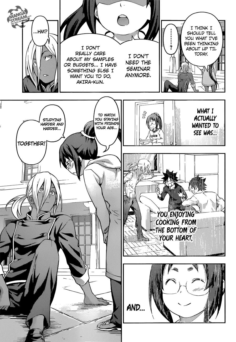Shokugeki no Soma Chapter 191 page 11 - Chapter 191 : After the Heated Battle