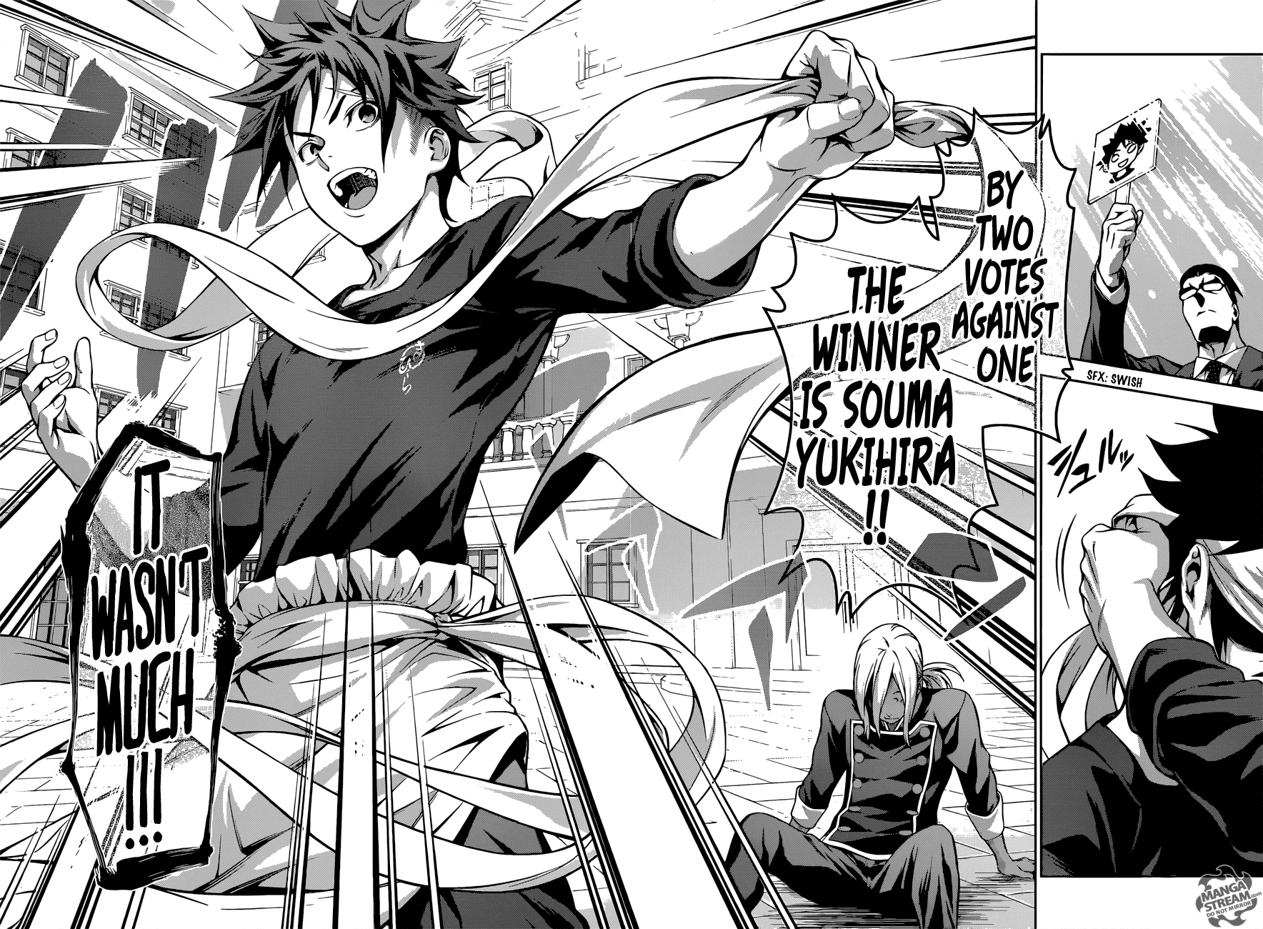 Shokugeki no Soma Chapter 191 page 16 - Chapter 191 : After the Heated Battle