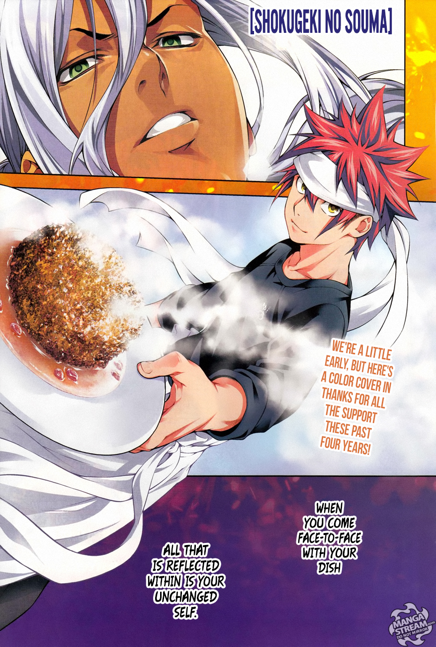 Shokugeki no Soma Chapter 191 page 3 - Chapter 191 : After the Heated Battle