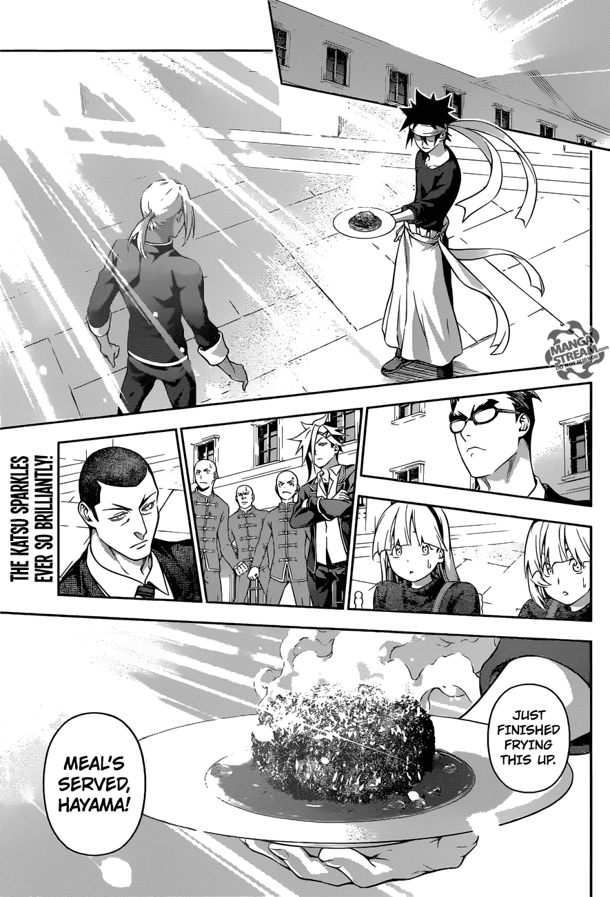 Shokugeki no Soma Chapter 191 page 5 - Chapter 191 : After the Heated Battle