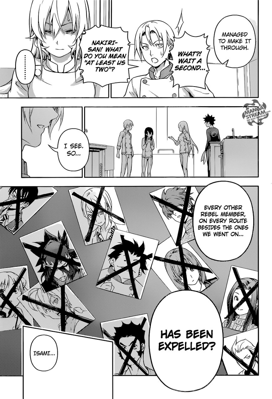 Shokugeki no Soma Chapter 192 page 15 - Chapter 192 : Wild Dance (Fixed)