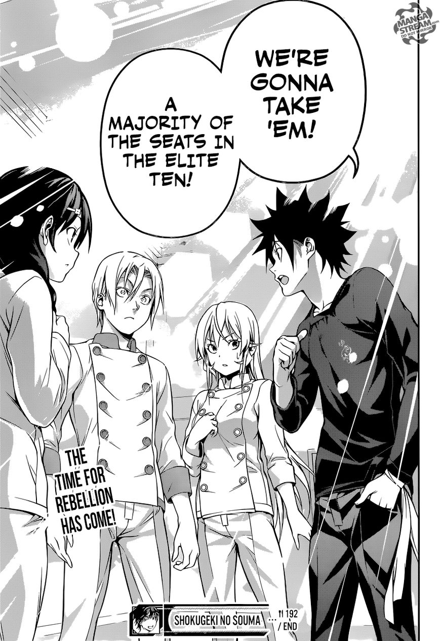 Shokugeki no Soma Chapter 192 page 19 - Chapter 192 : Wild Dance (Fixed)