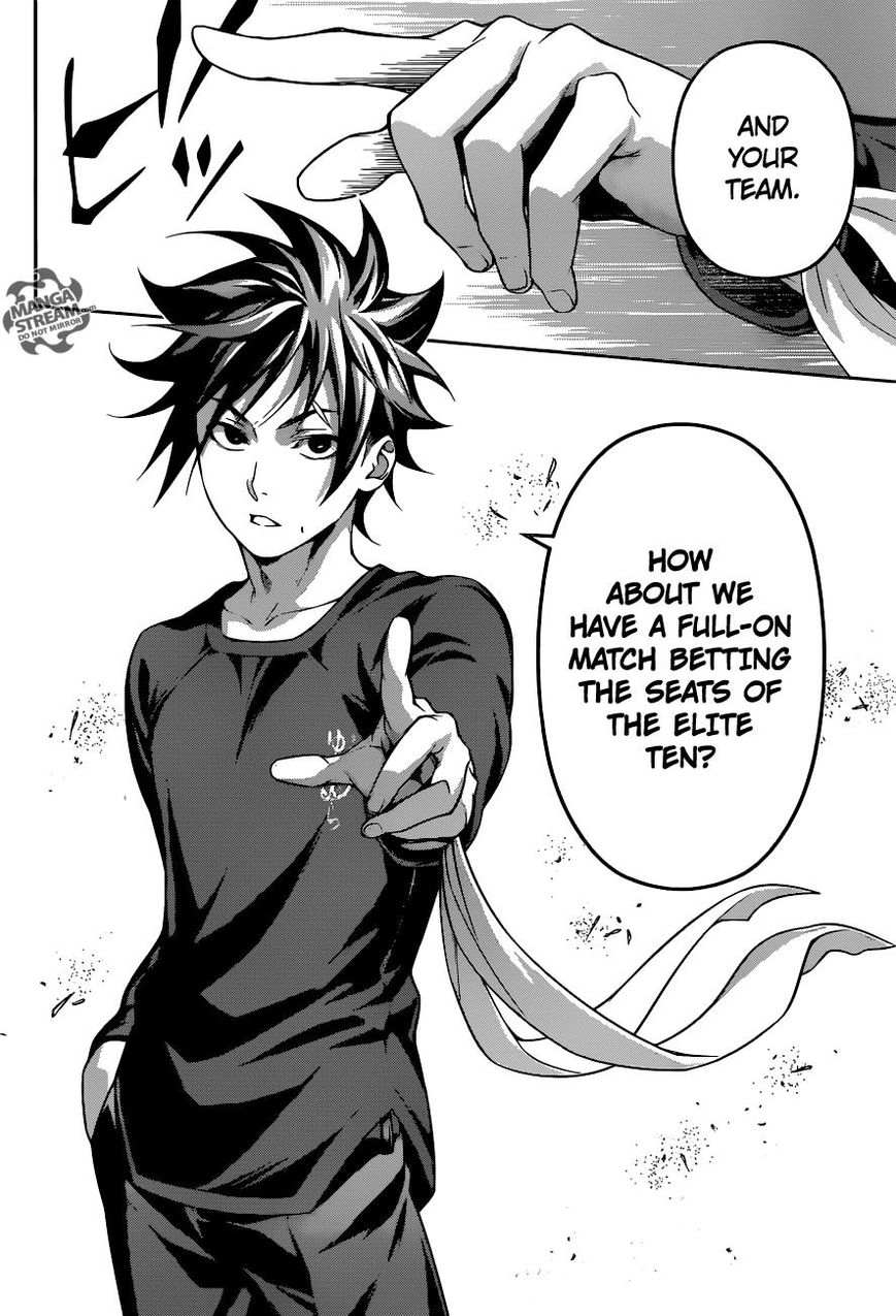 Shokugeki no Soma Chapter 193 page 13 - Chapter 193 : Declaration Of War