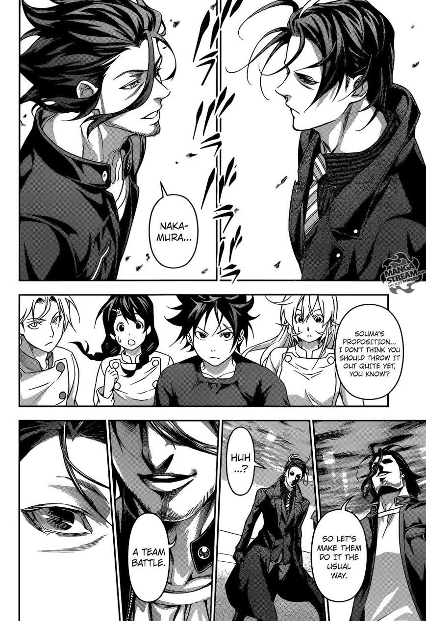 Shokugeki no Soma Chapter 193 page 19 - Chapter 193 : Declaration Of War