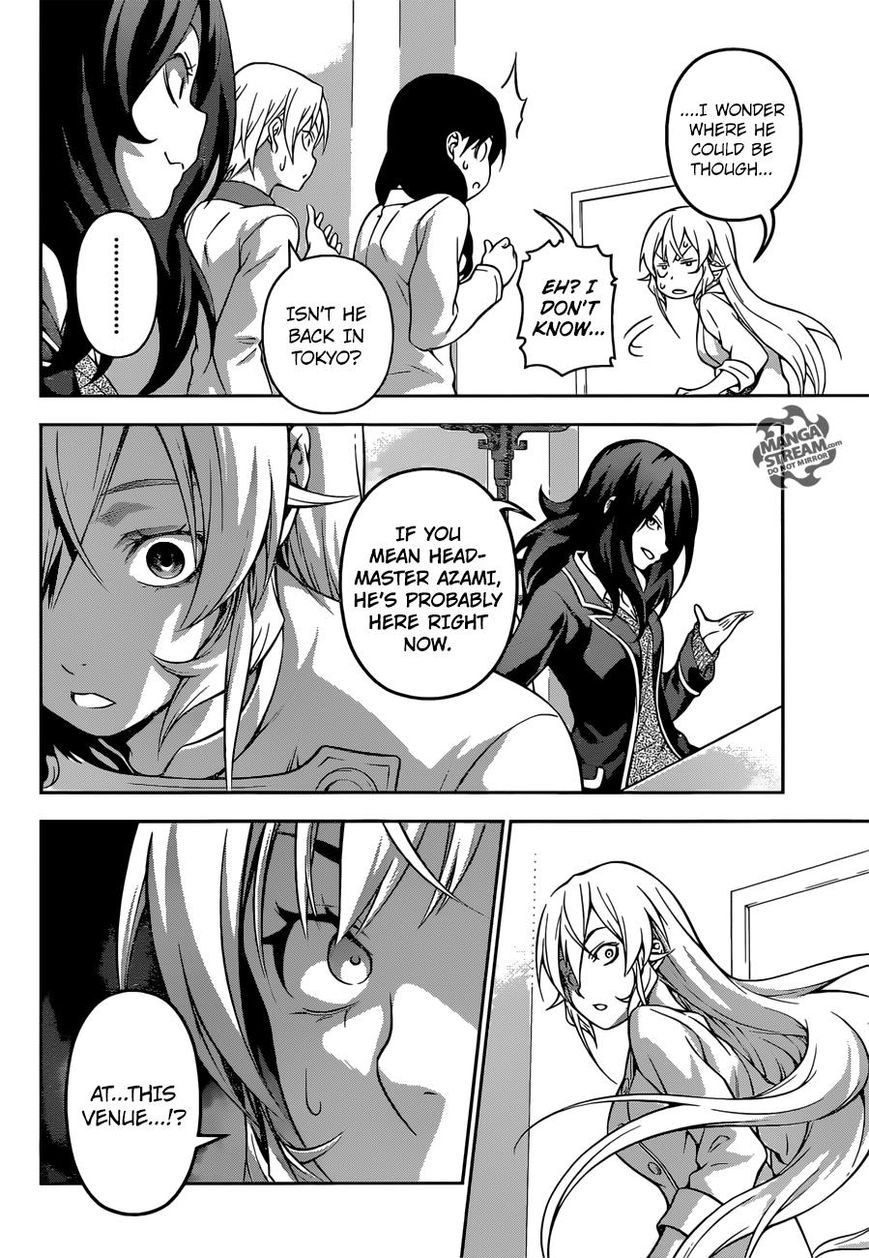 Shokugeki no Soma Chapter 193 page 7 - Chapter 193 : Declaration Of War