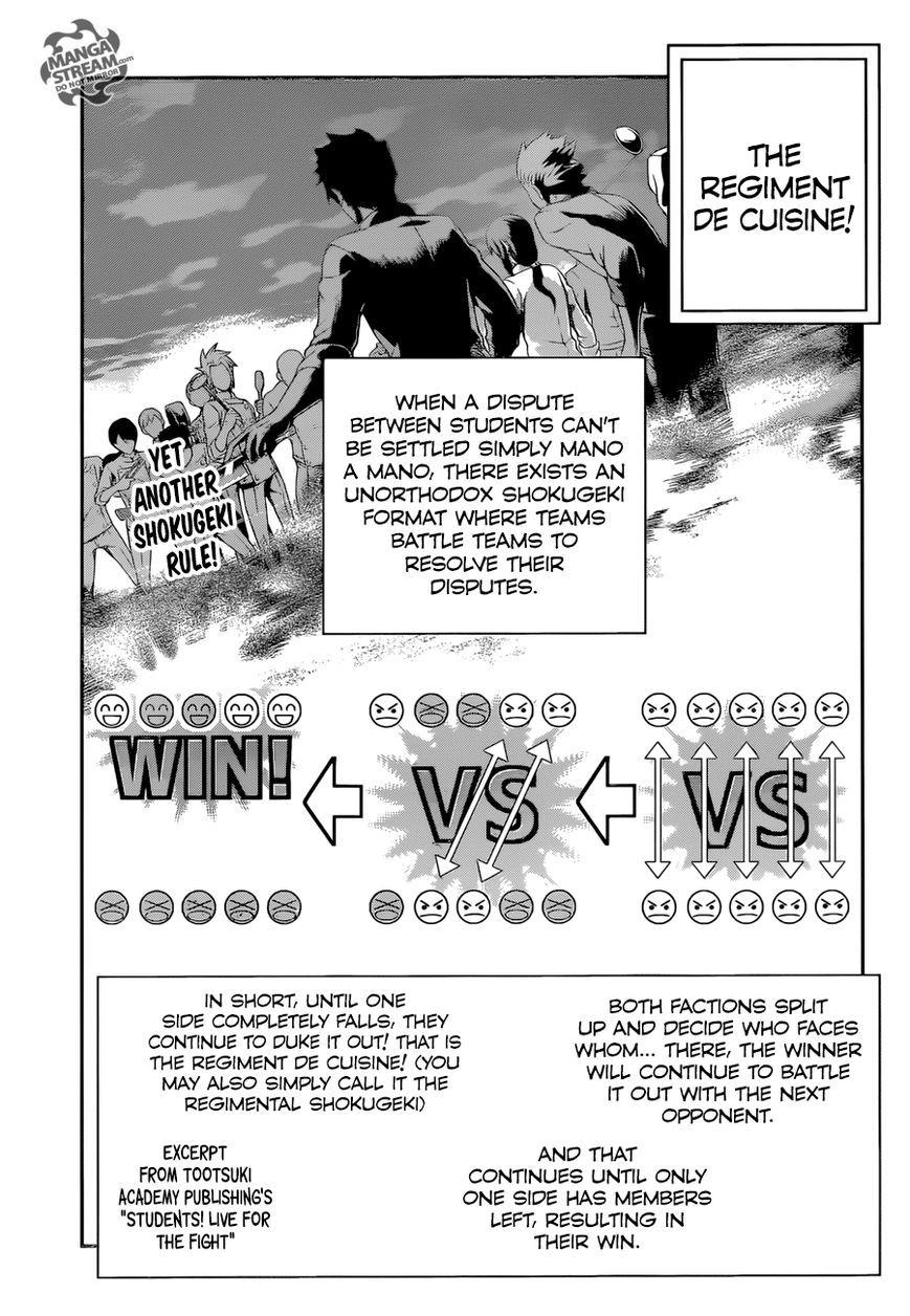 Shokugeki no Soma Chapter 194 page 1 - Chapter 194 : Compensation