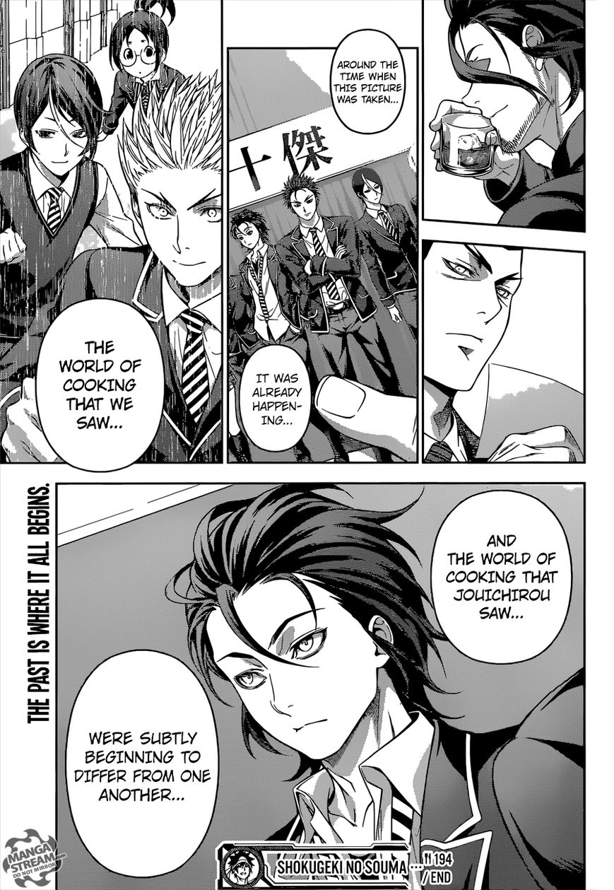 Shokugeki no Soma Chapter 194 page 20 - Chapter 194 : Compensation