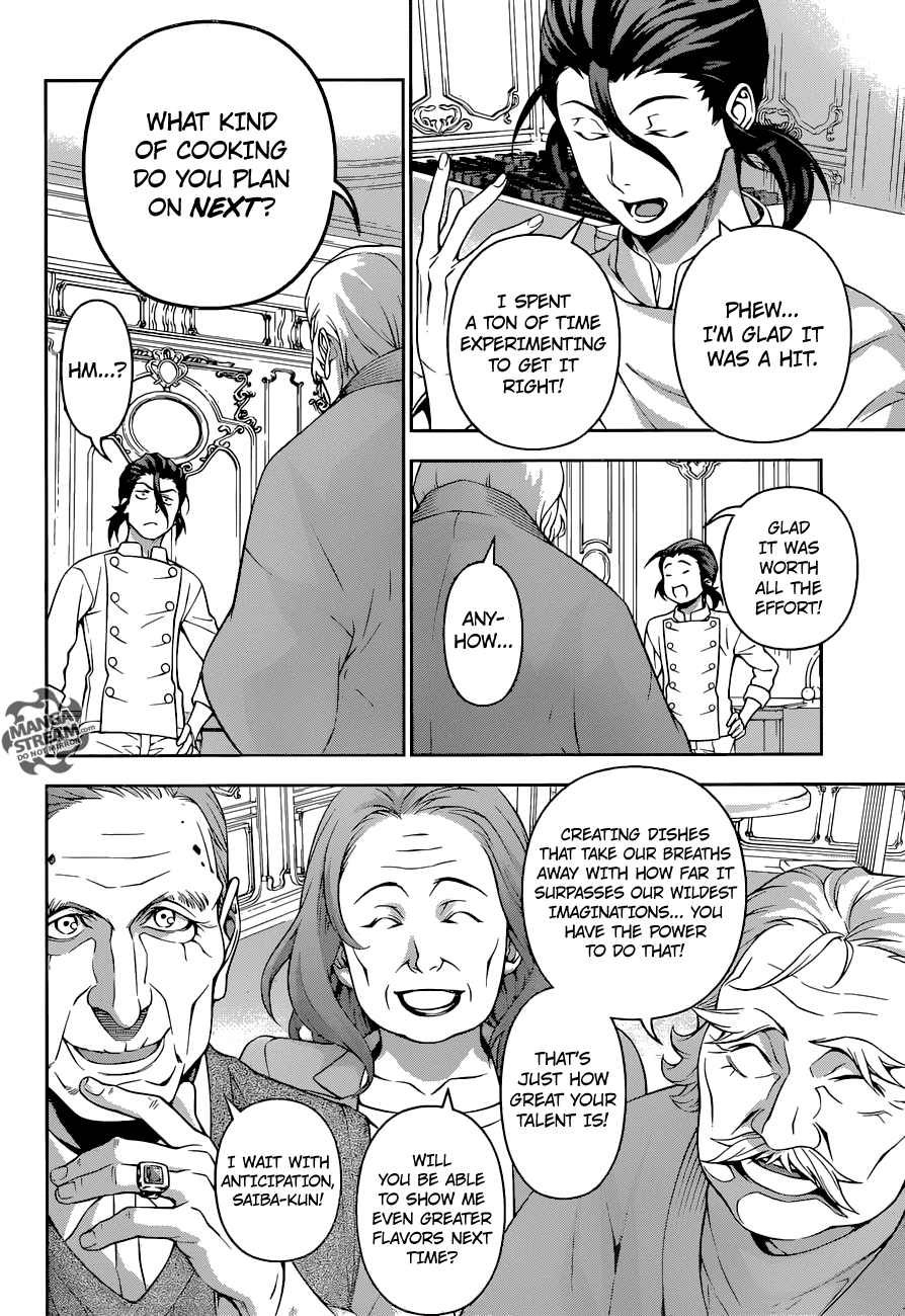Shokugeki no Soma Chapter 195 page 14 - Chapter 195 : He Who Opened A Path Through The Wasteland