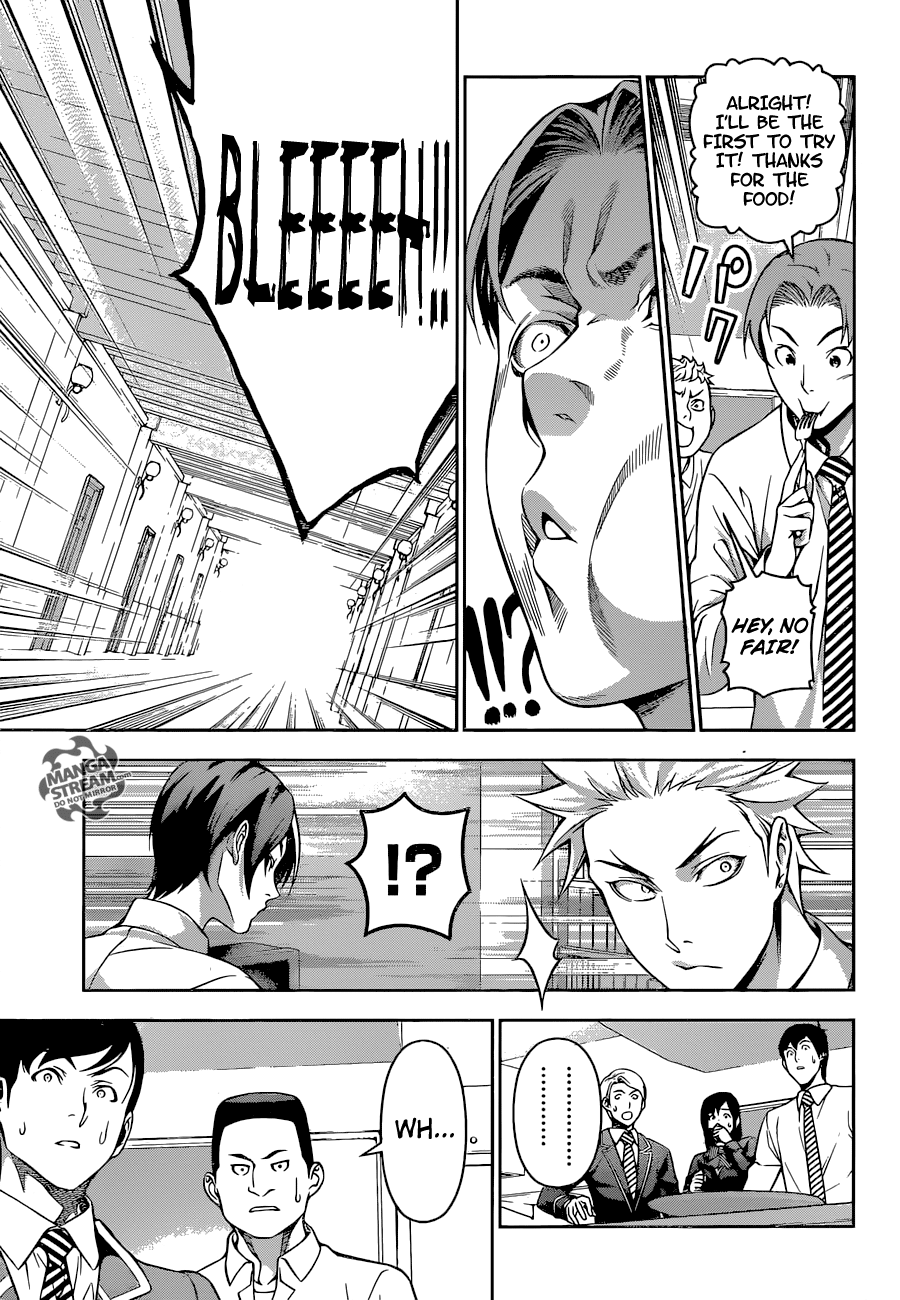 Shokugeki no Soma Chapter 195 page 17 - Chapter 195 : He Who Opened A Path Through The Wasteland