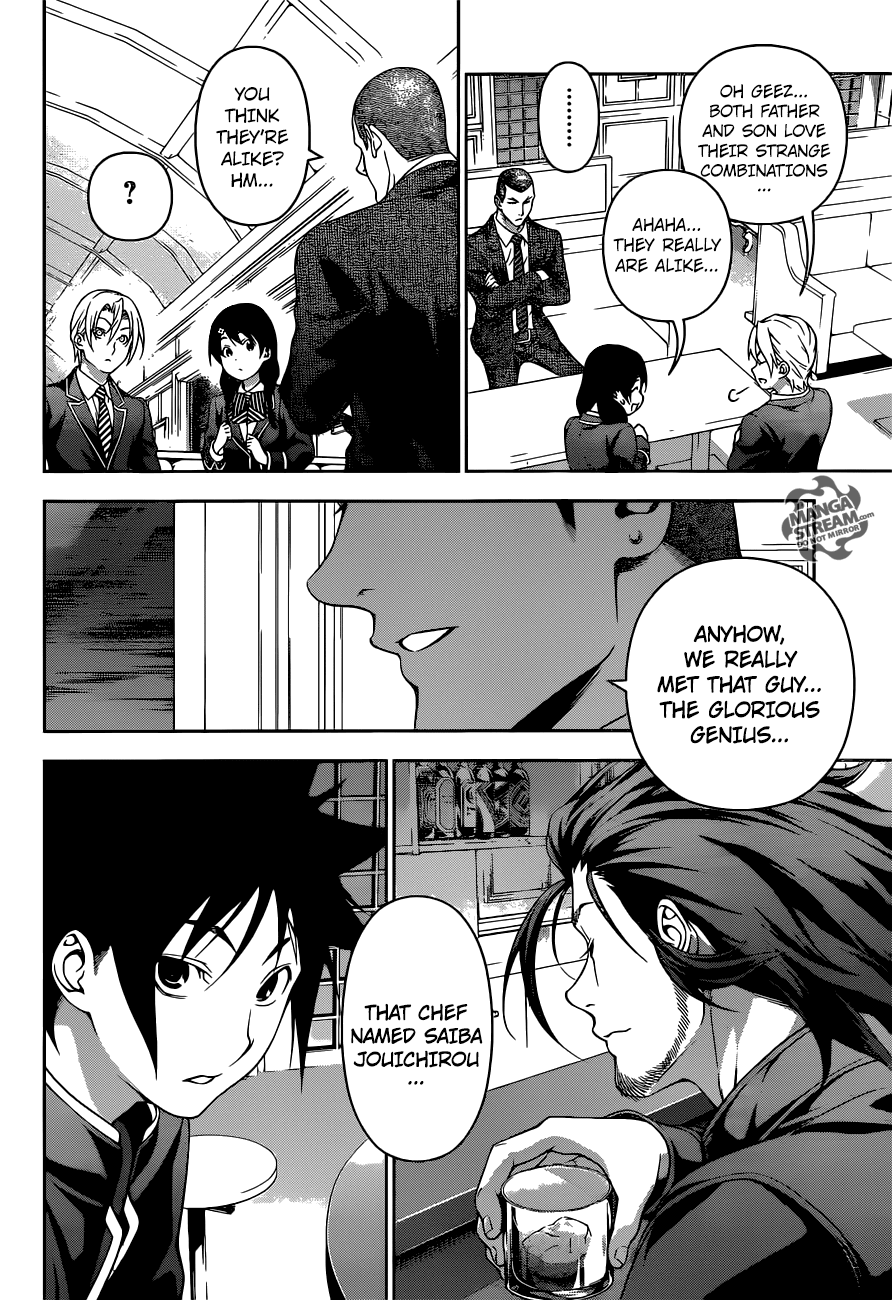 Shokugeki no Soma Chapter 195 page 3 - Chapter 195 : He Who Opened A Path Through The Wasteland
