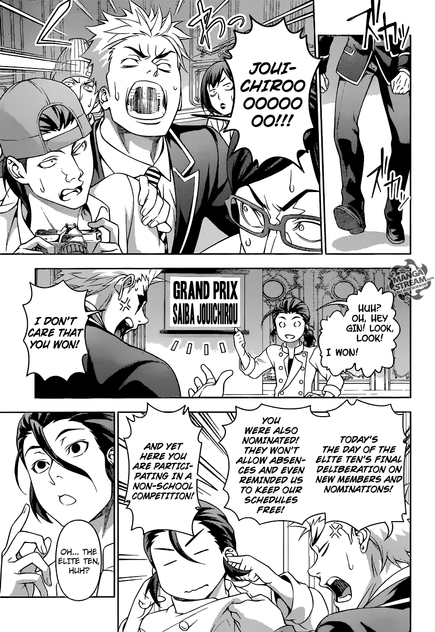 Shokugeki no Soma Chapter 195 page 6 - Chapter 195 : He Who Opened A Path Through The Wasteland