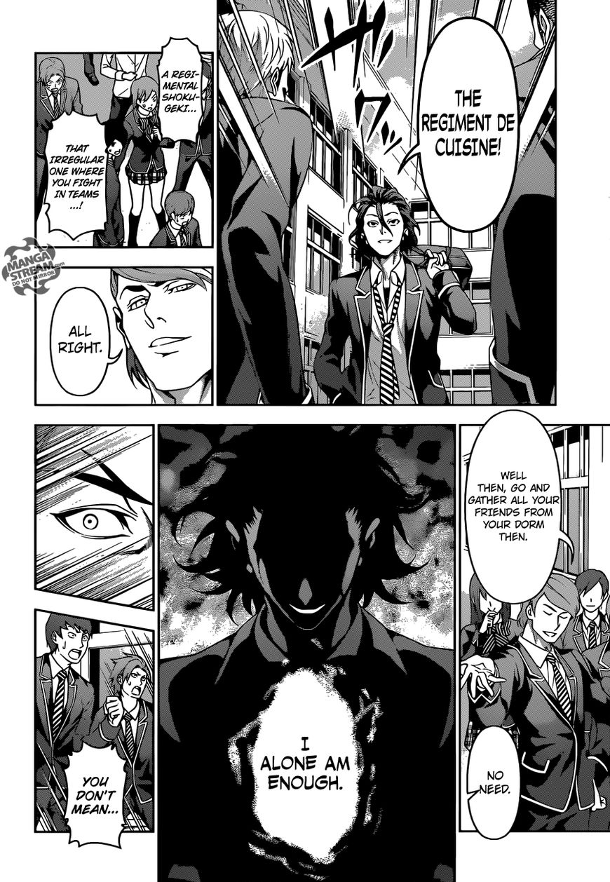 Shokugeki no Soma Chapter 196 page 11 - Chapter 196 : He Who Leads The Charge