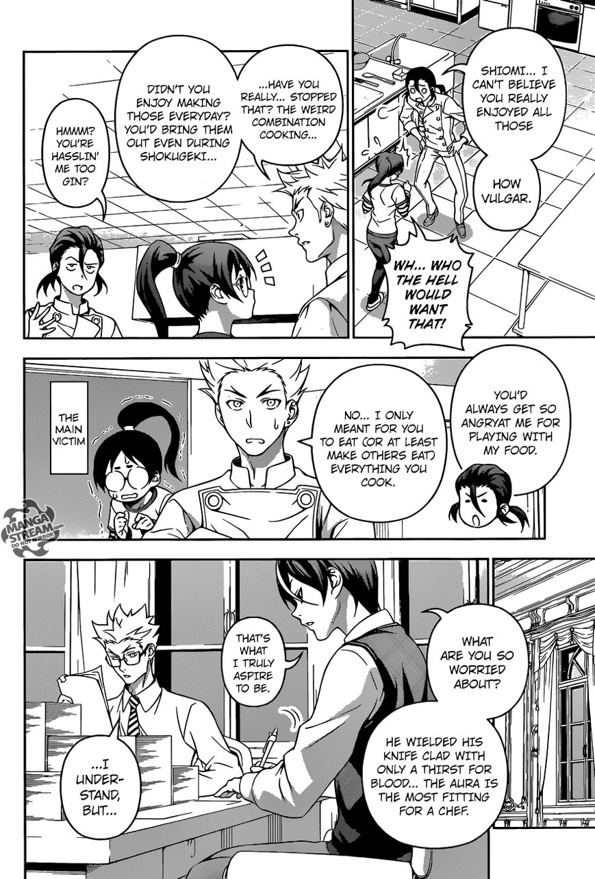 Shokugeki no Soma Chapter 197 page 9 - Chapter 197 : He Who Is Covered In Scars