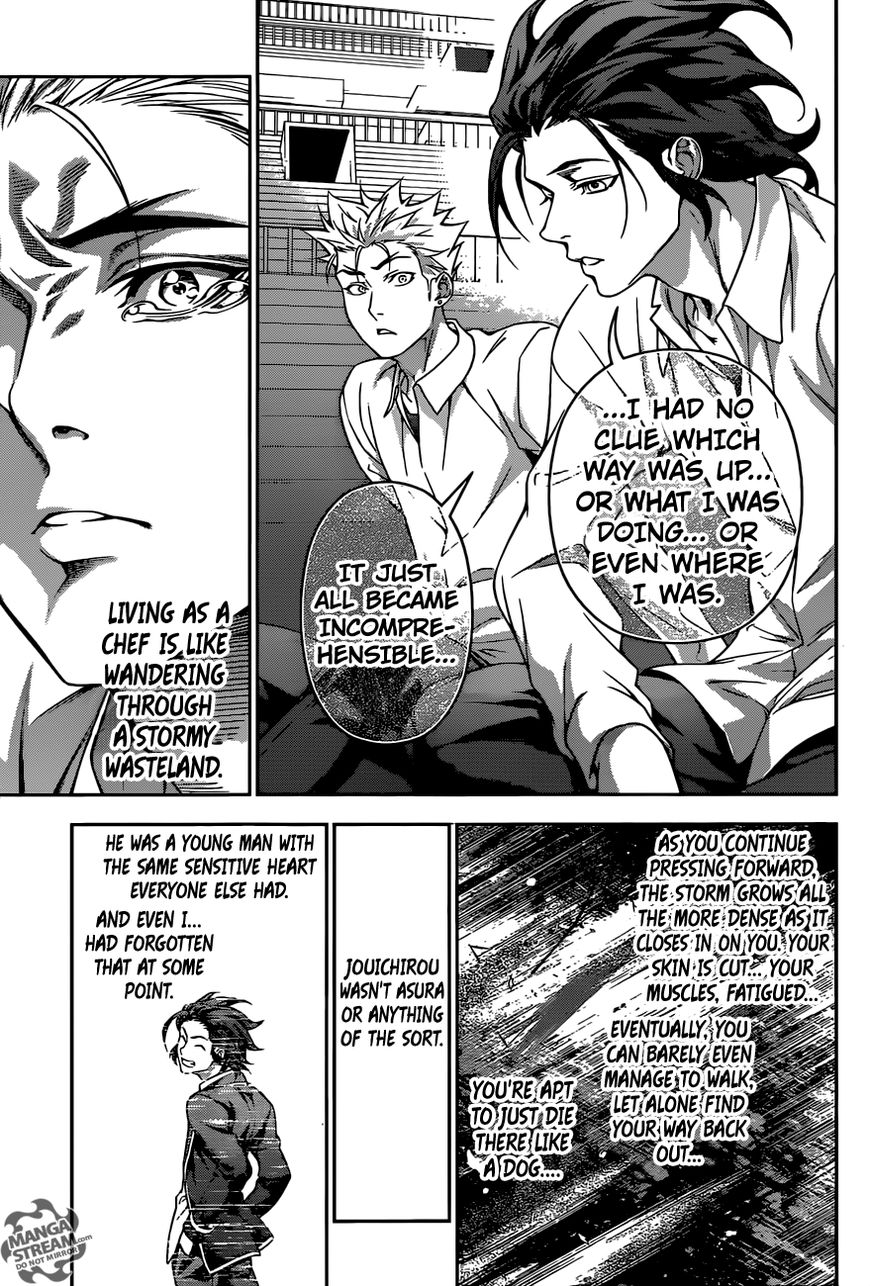 Shokugeki no Soma Chapter 198 page 16 - Chapter 198 : He Who Used Up All His Strength