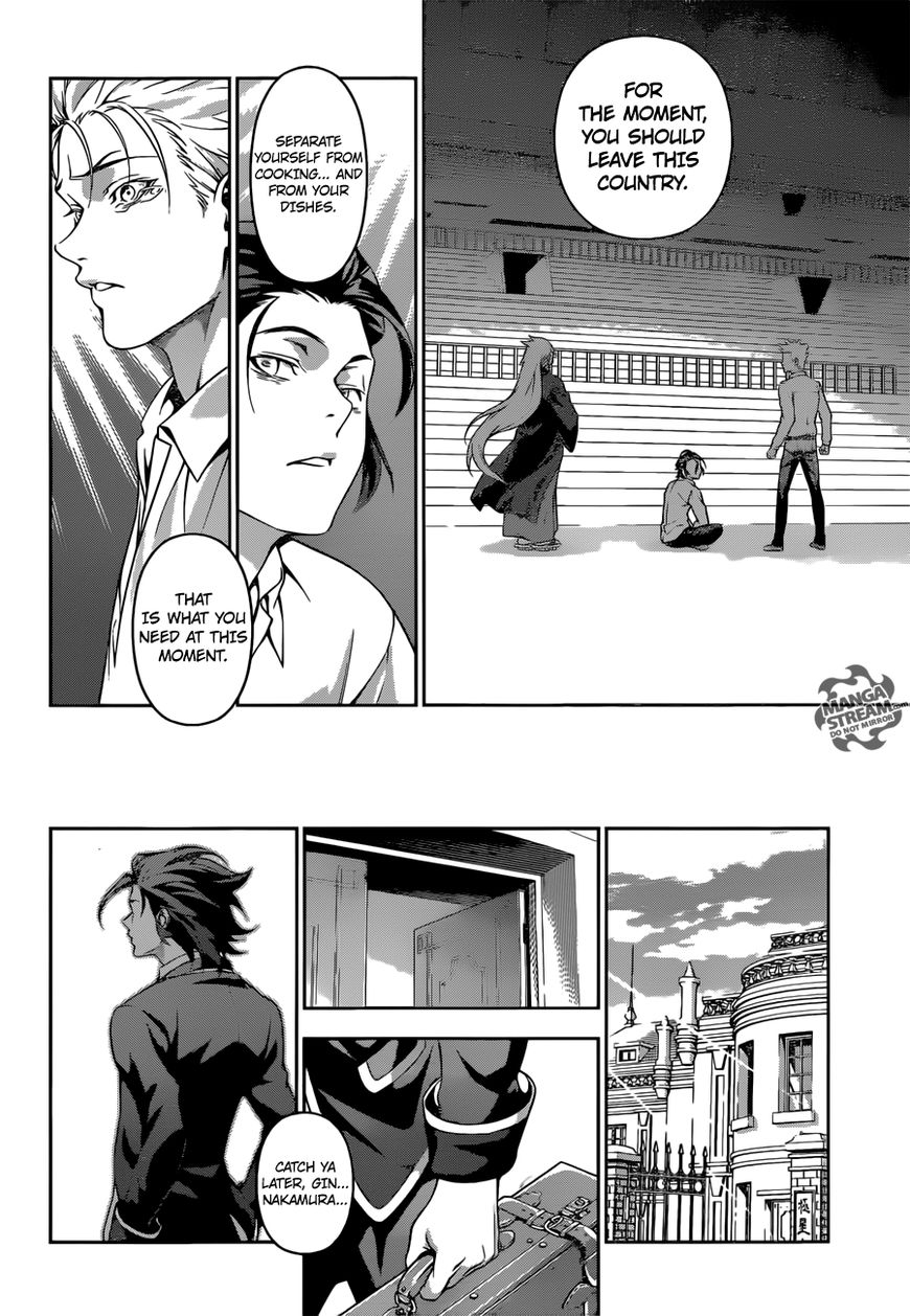 Shokugeki no Soma Chapter 198 page 19 - Chapter 198 : He Who Used Up All His Strength