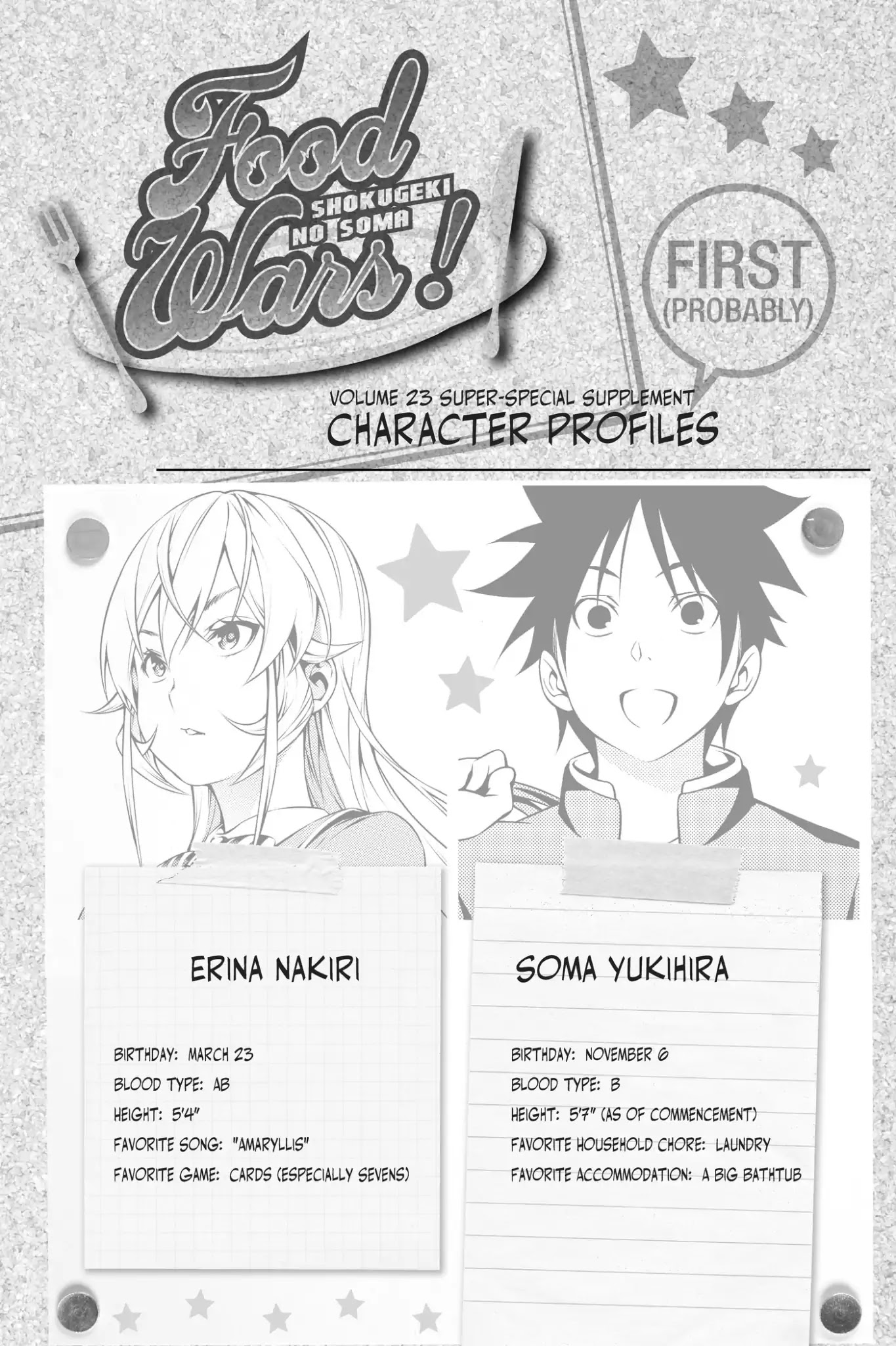 Shokugeki no Soma Chapter 199.5 page 9 - Vol.23 Side Story: Weekly Playchef