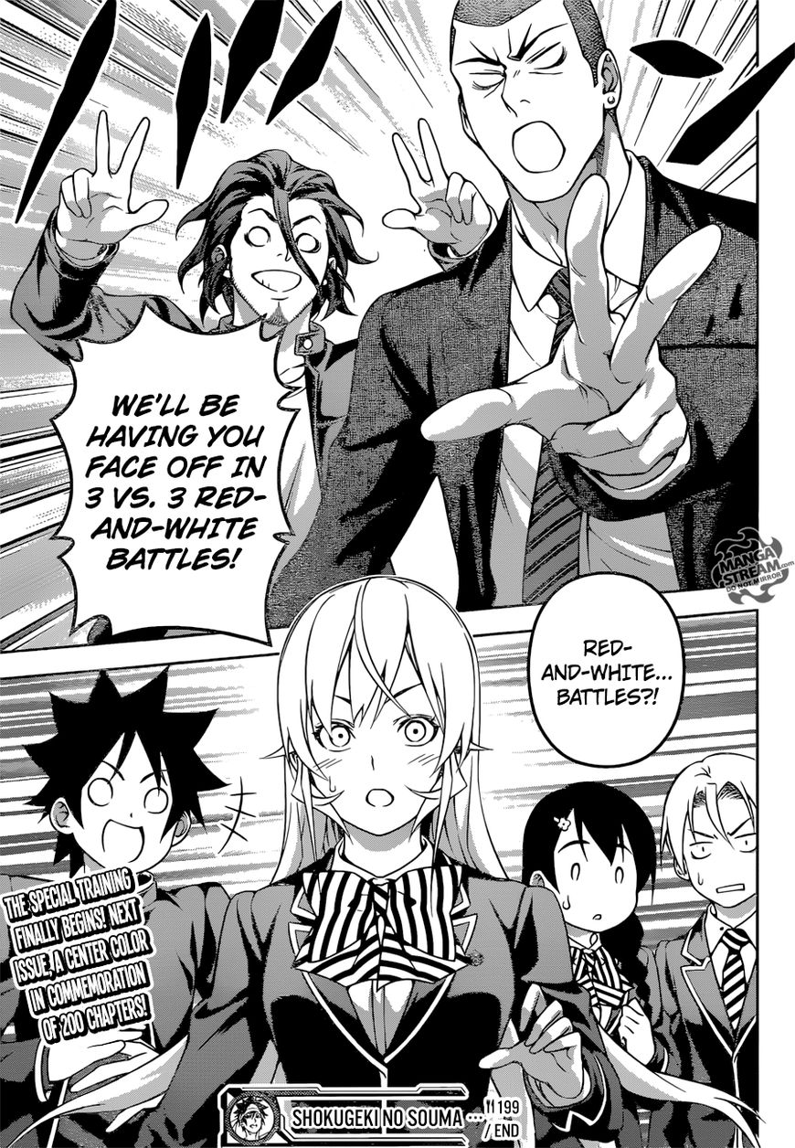 Shokugeki no Soma Chapter 199 page 19 - Chapter 199