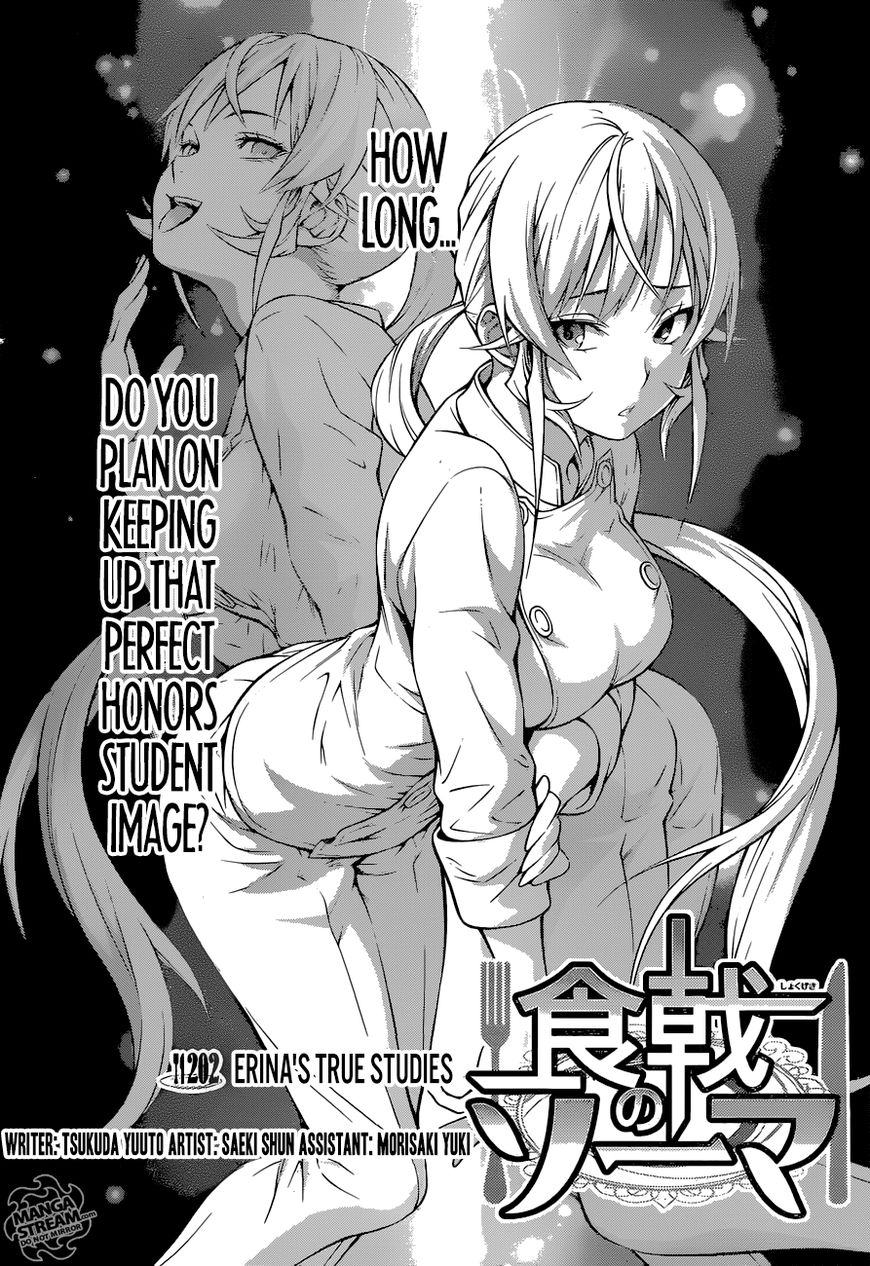 Shokugeki no Soma Chapter 202 page 5 - Chapter 202