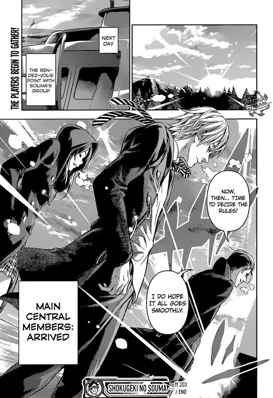 Shokugeki no Soma Chapter 203 page 20 - Chapter 203