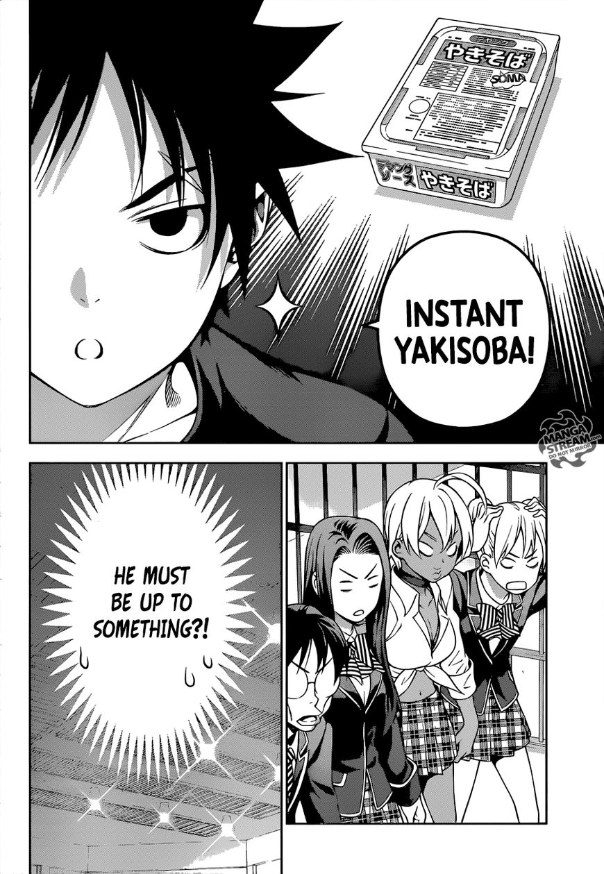 Shokugeki no Soma Chapter 207 page 19 - Chapter 207 : Bad Luck