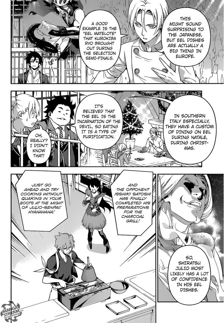 Shokugeki no Soma Chapter 209 page 11 - Chapter 209 : How the Drop-Outs Live
