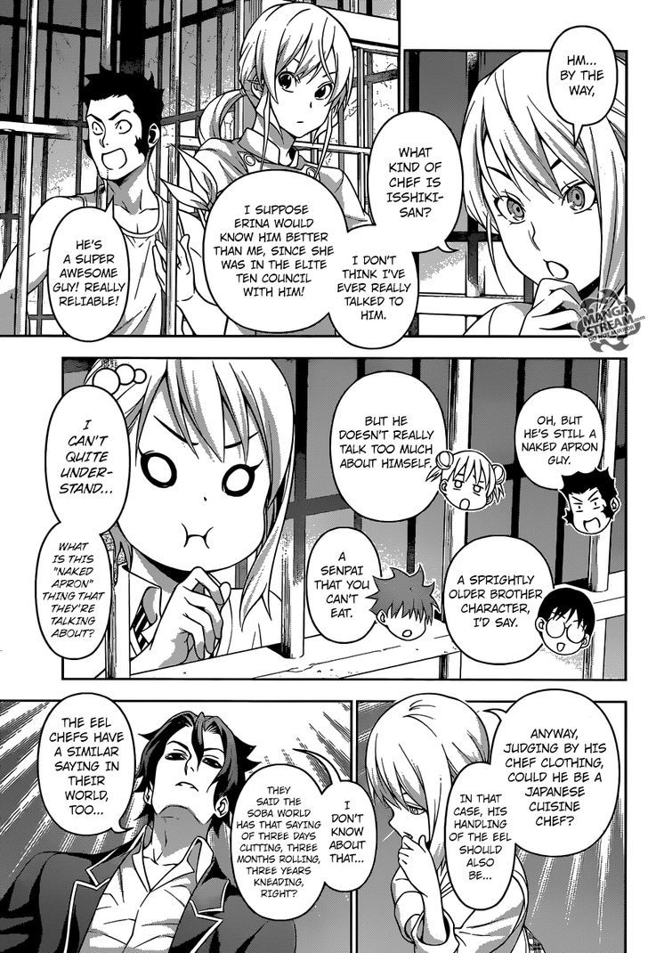 Shokugeki no Soma Chapter 209 page 12 - Chapter 209 : How the Drop-Outs Live