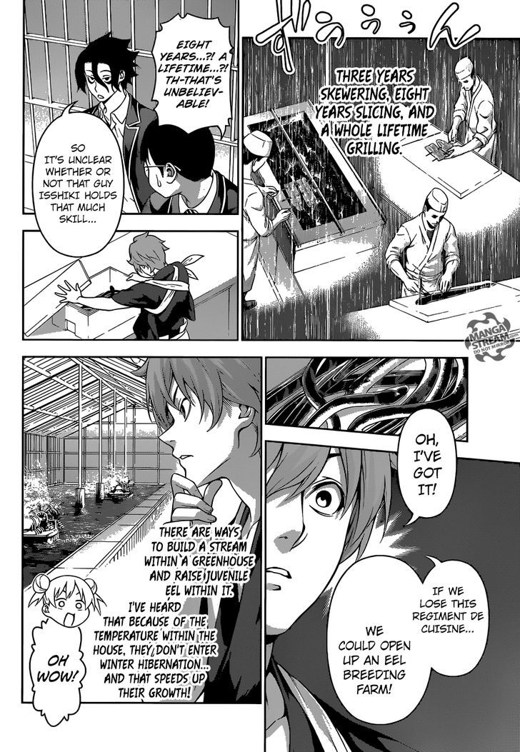 Shokugeki no Soma Chapter 209 page 13 - Chapter 209 : How the Drop-Outs Live