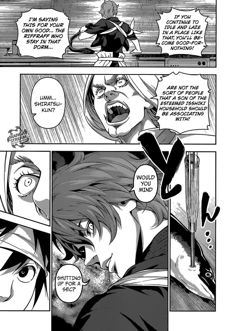 Shokugeki no Soma Chapter 209 page 16 - Chapter 209 : How the Drop-Outs Live