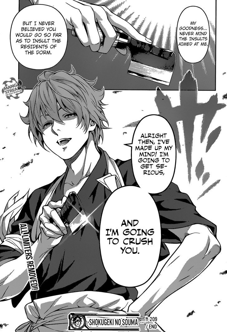 Shokugeki no Soma Chapter 209 page 20 - Chapter 209 : How the Drop-Outs Live