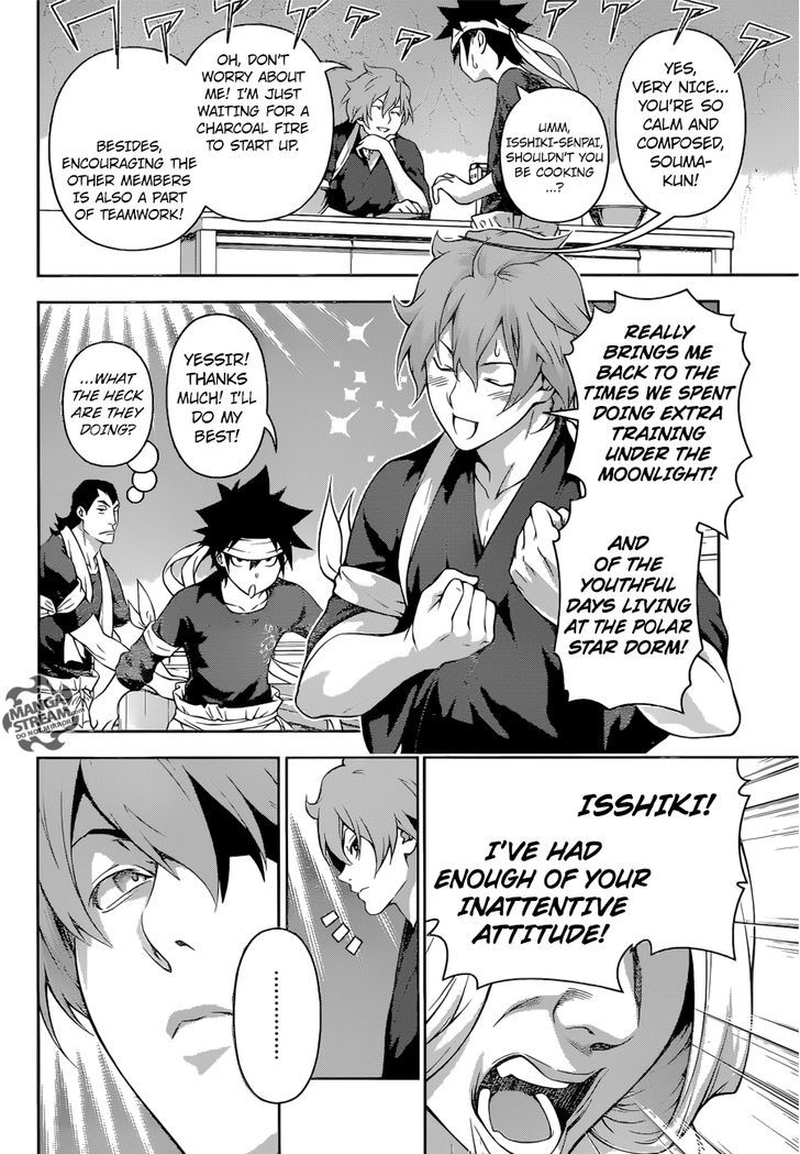 Shokugeki no Soma Chapter 209 page 3 - Chapter 209 : How the Drop-Outs Live