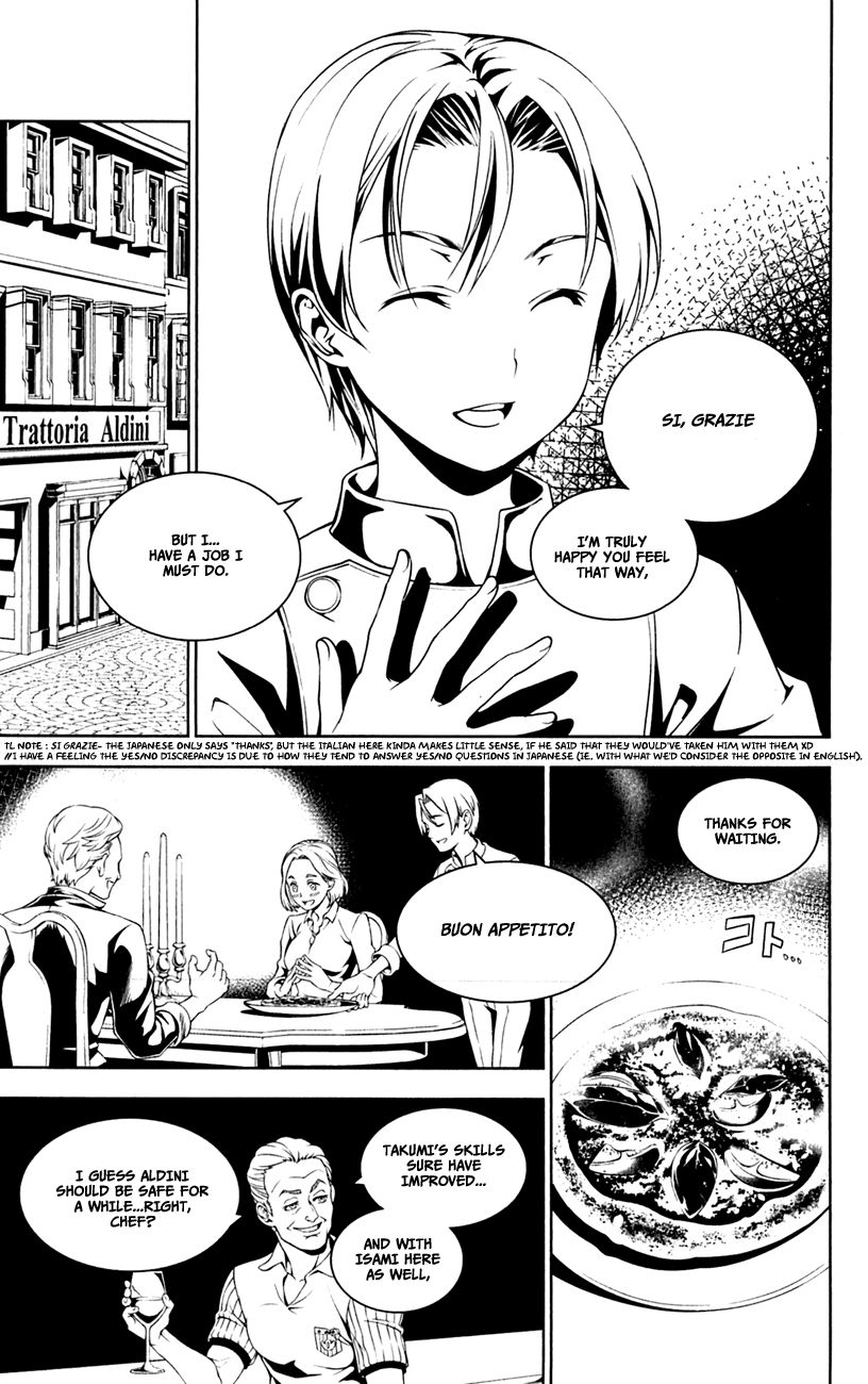 Shokugeki no Soma Chapter 21.6 page 15 - Chapter 21.6: Vol.3 Side Story - Cuoco in Italia