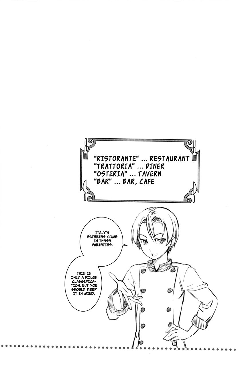 Shokugeki no Soma Chapter 21.6 page 9 - Chapter 21.6: Vol.3 Side Story - Cuoco in Italia