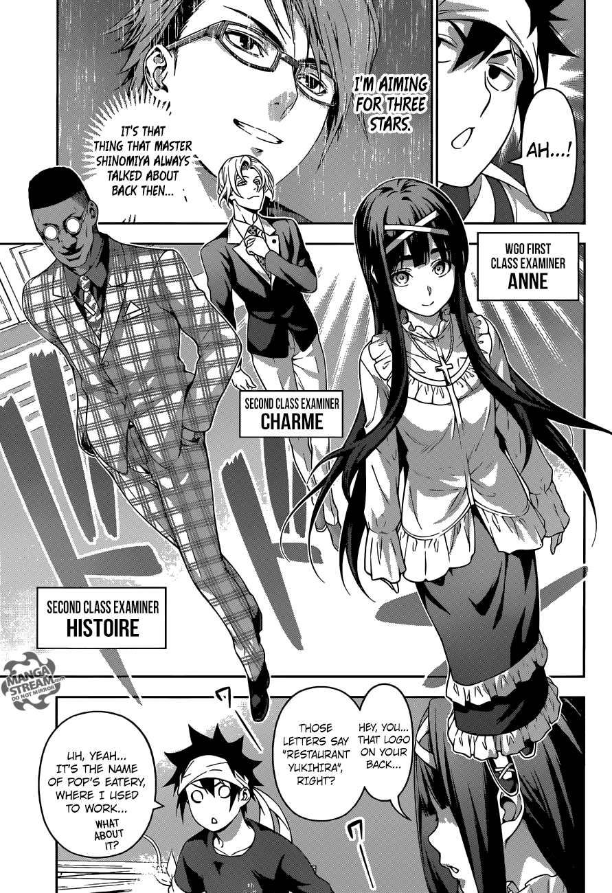 Shokugeki no Soma Chapter 211 page 11 - Chapter 211 : Absolutely Fair Judges
