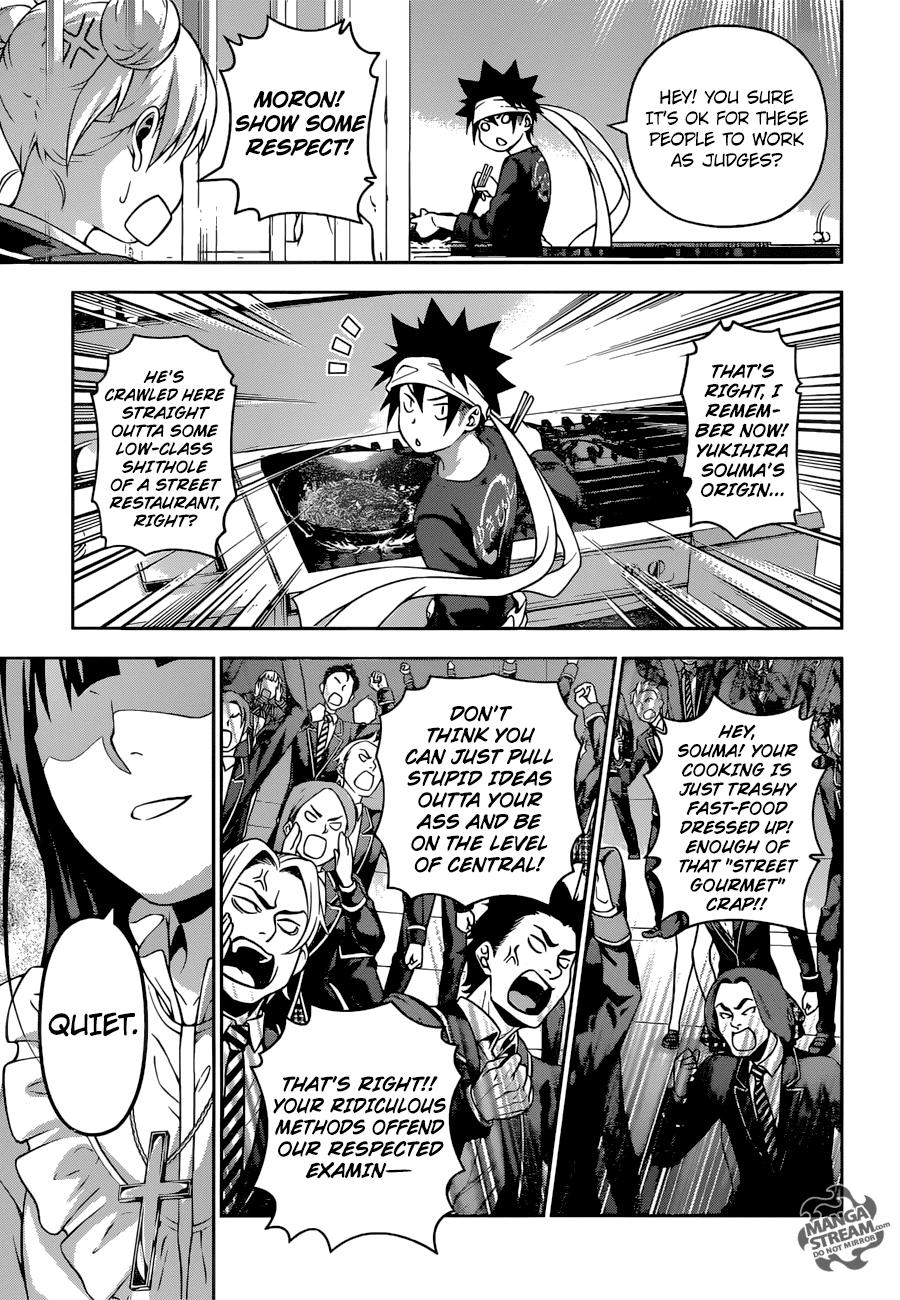 Shokugeki no Soma Chapter 211 page 13 - Chapter 211 : Absolutely Fair Judges