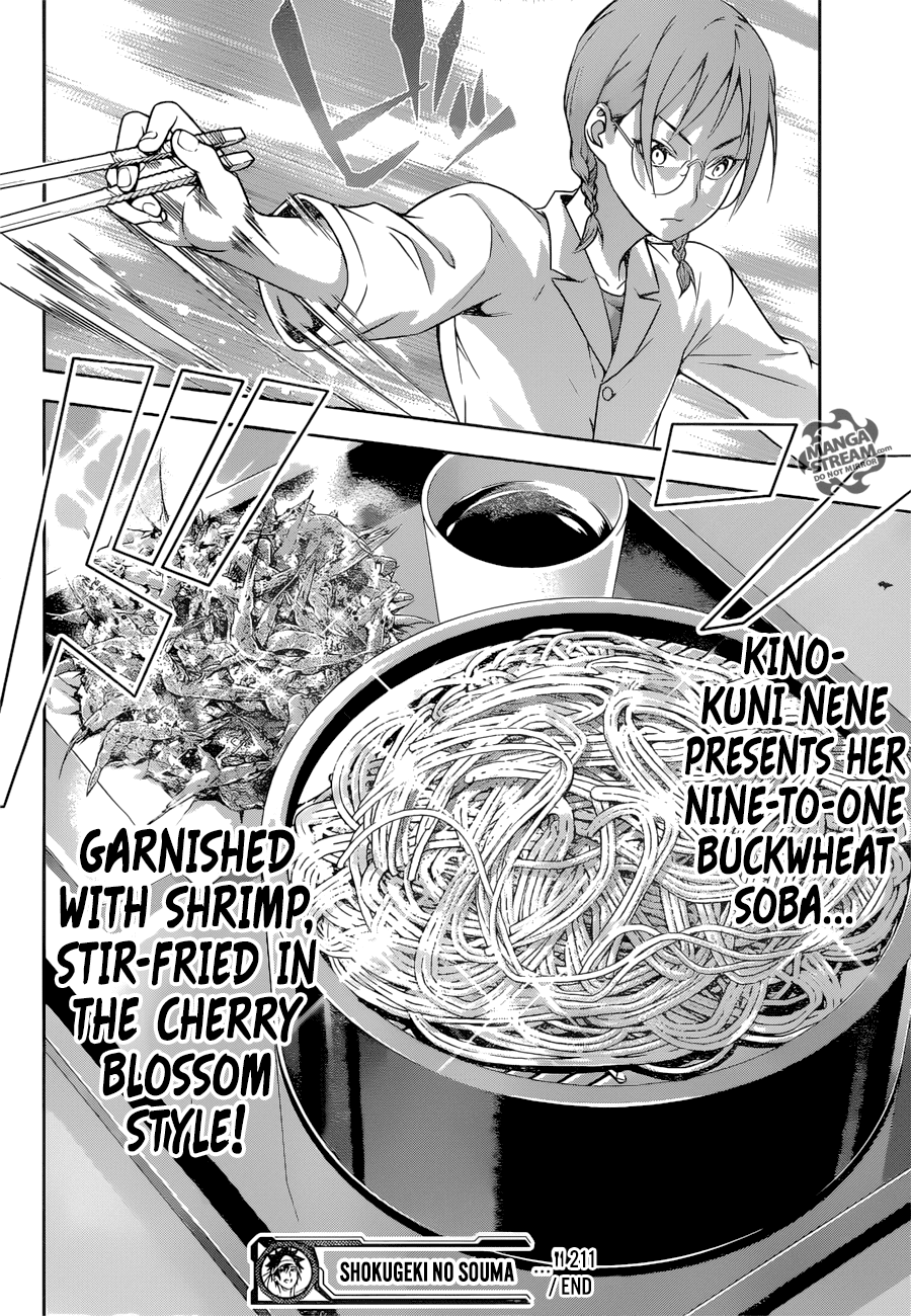 Shokugeki no Soma Chapter 211 page 20 - Chapter 211 : Absolutely Fair Judges