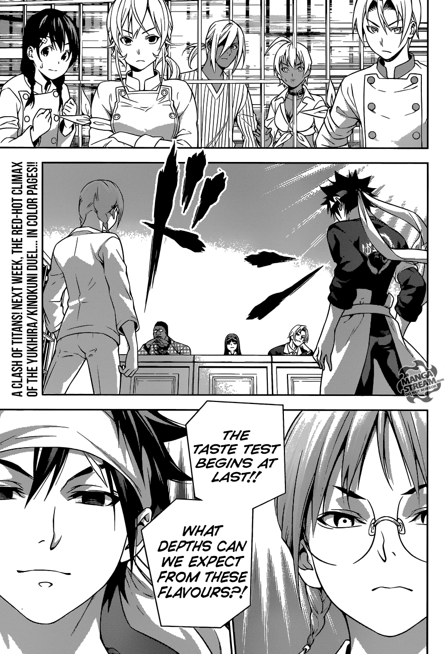 Shokugeki no Soma Chapter 211 page 21 - Chapter 211 : Absolutely Fair Judges