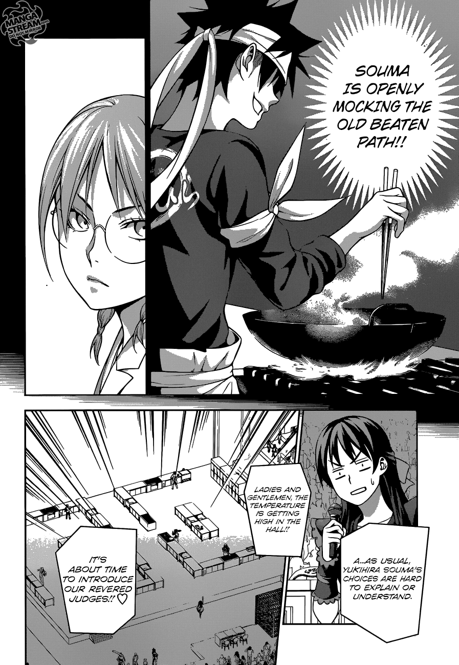 Shokugeki no Soma Chapter 211 page 6 - Chapter 211 : Absolutely Fair Judges