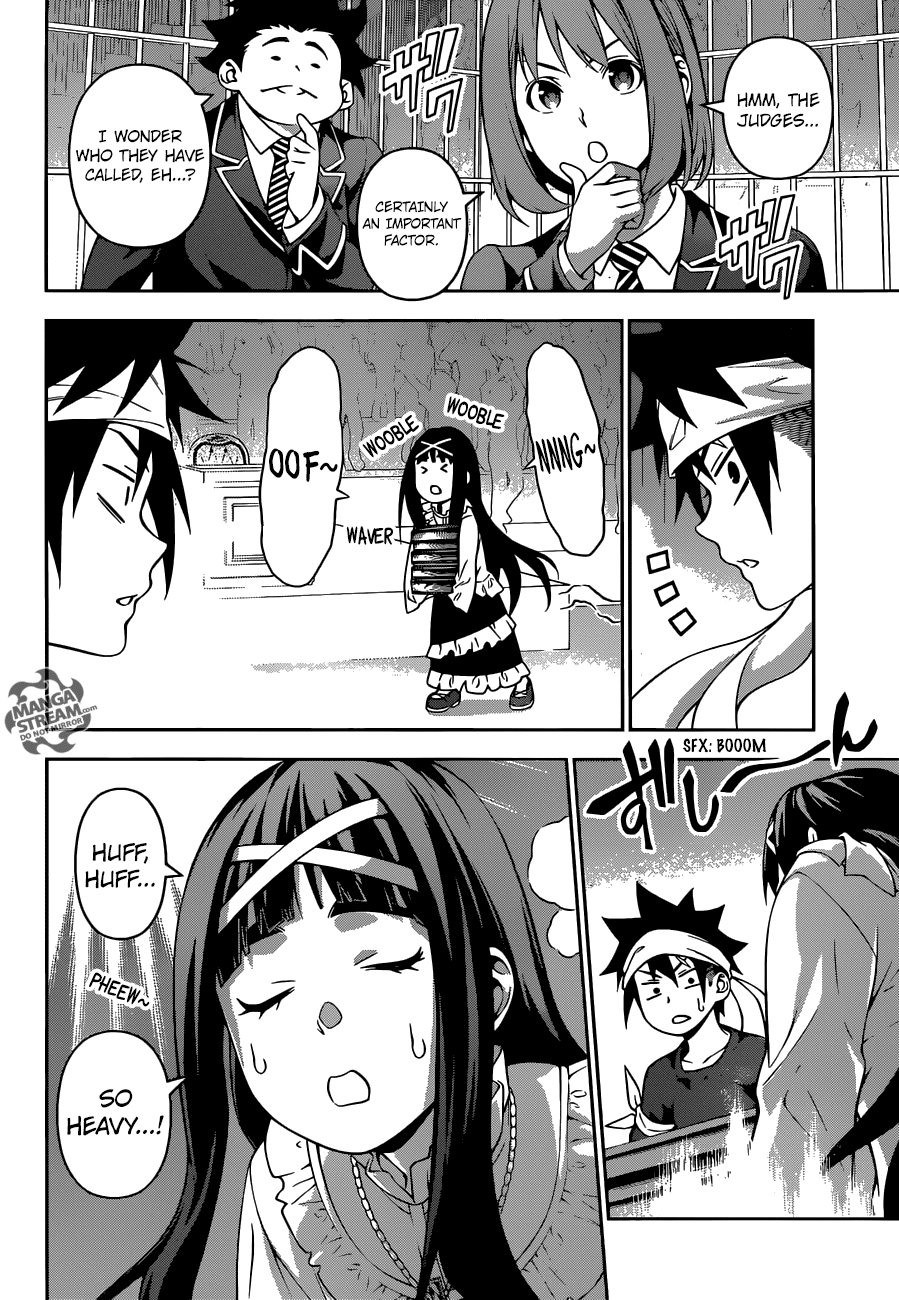 Shokugeki no Soma Chapter 211 page 8 - Chapter 211 : Absolutely Fair Judges