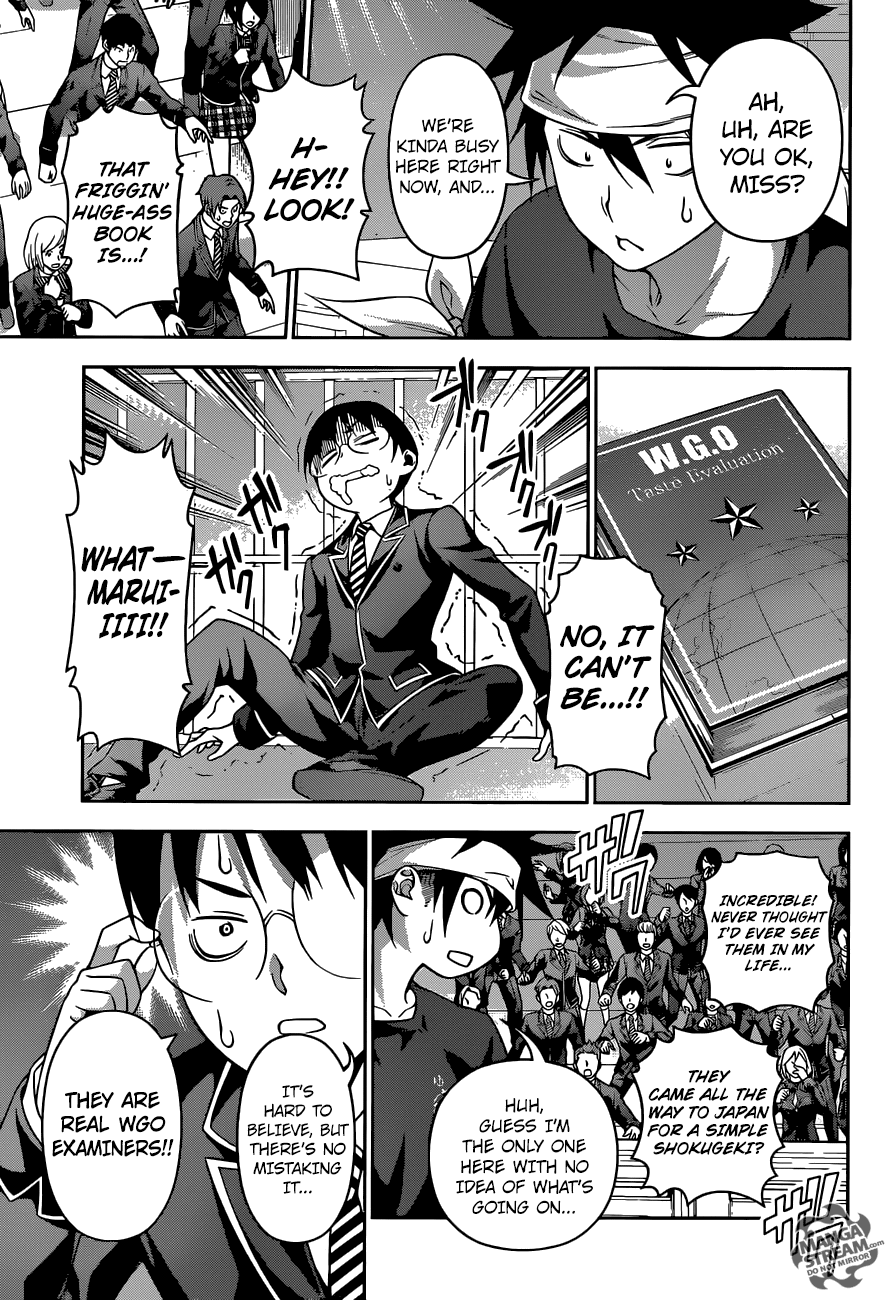Shokugeki no Soma Chapter 211 page 9 - Chapter 211 : Absolutely Fair Judges