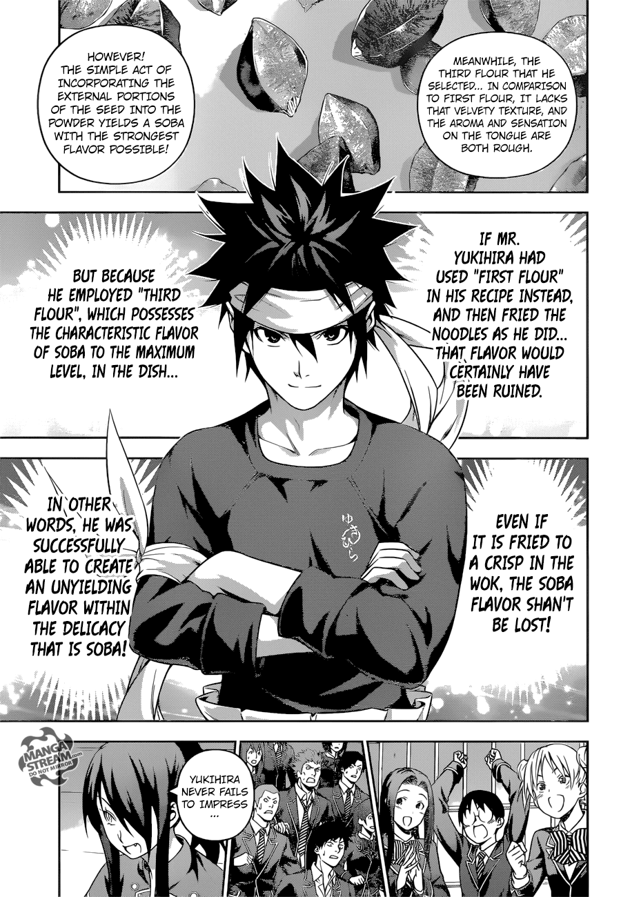 Shokugeki no Soma Chapter 213 page 10 - Chapter 213