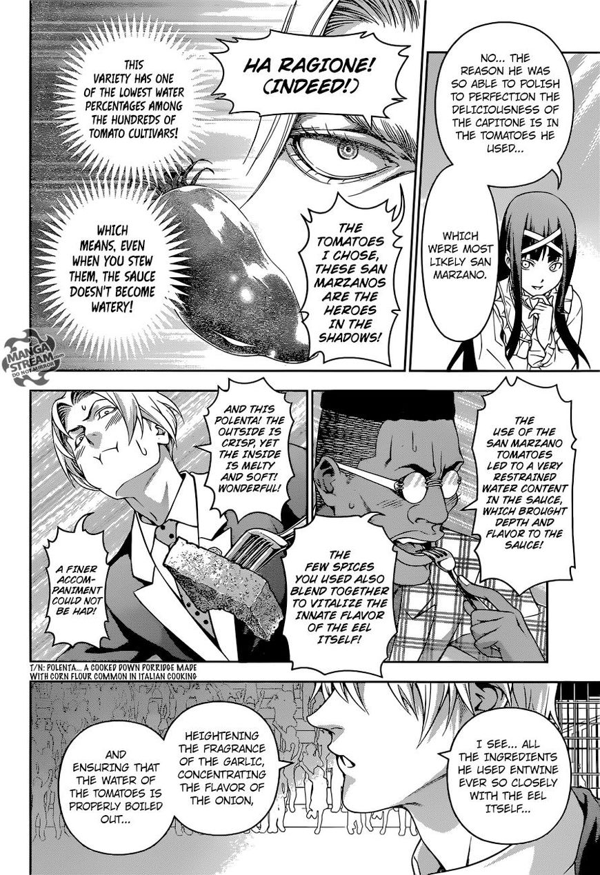 Shokugeki no Soma Chapter 215 page 15 - Chapter 215 : Thick Is Justice