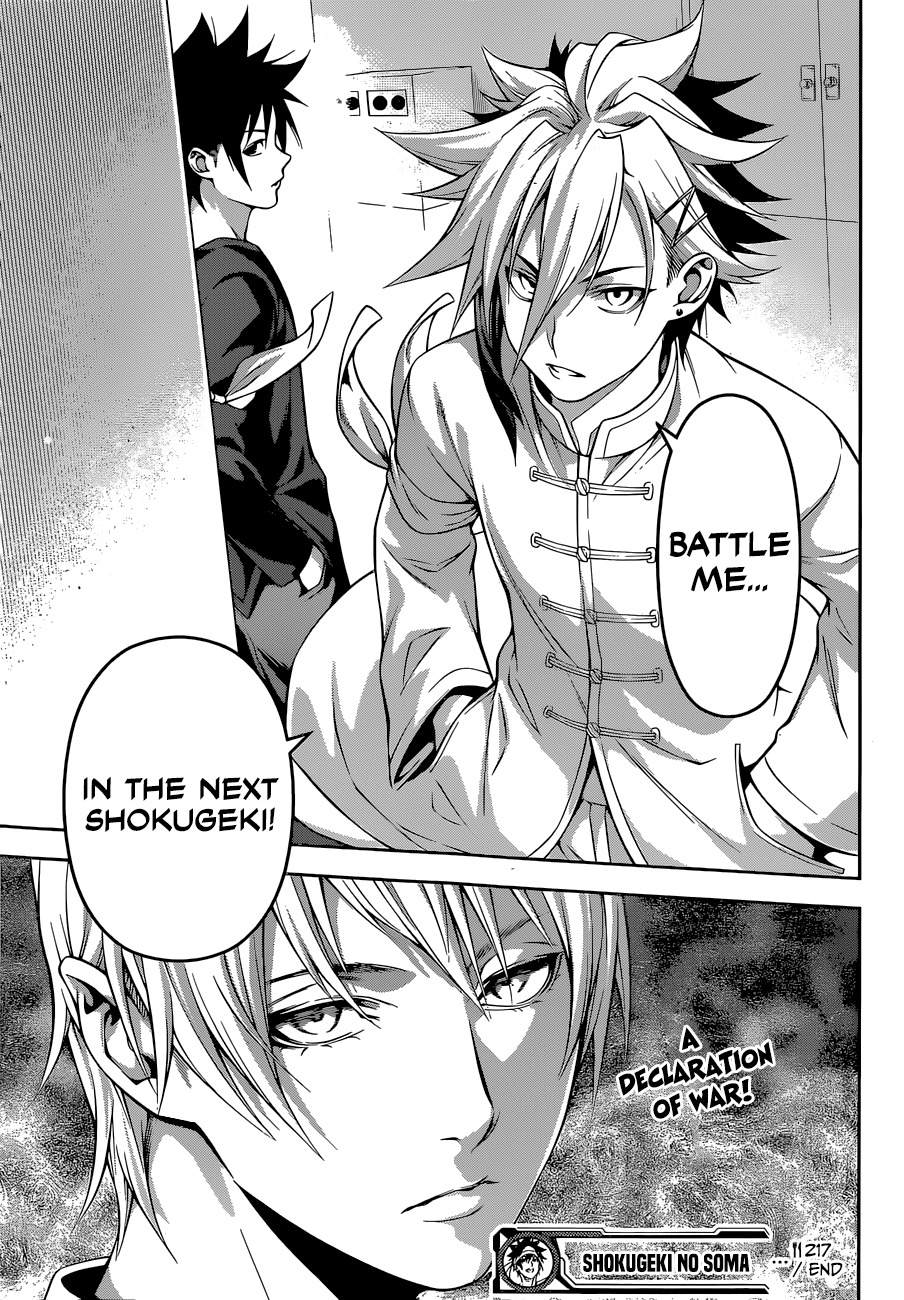 Shokugeki no Soma Chapter 217 page 20 - Chapter 217