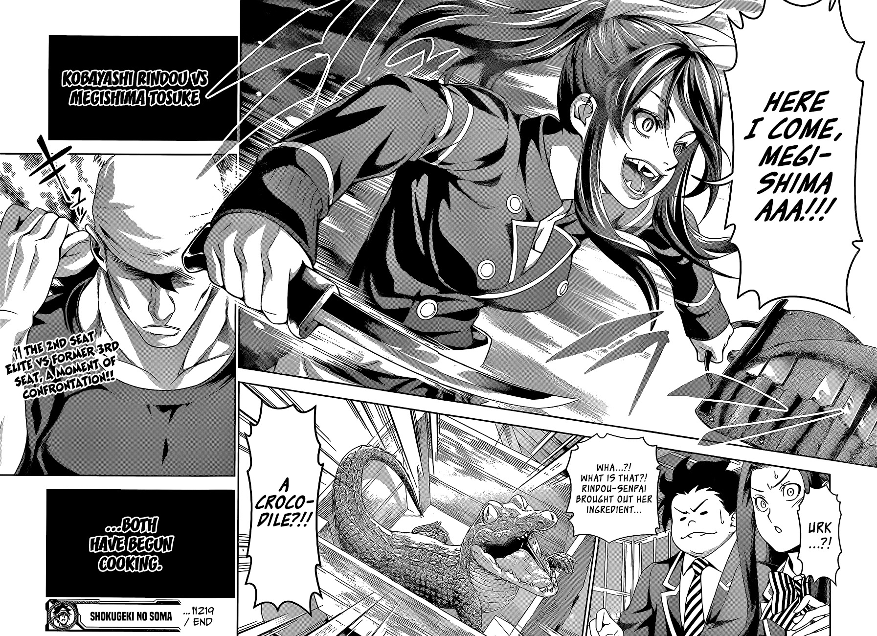 Shokugeki no Soma Chapter 219 page 19 - Chapter 219