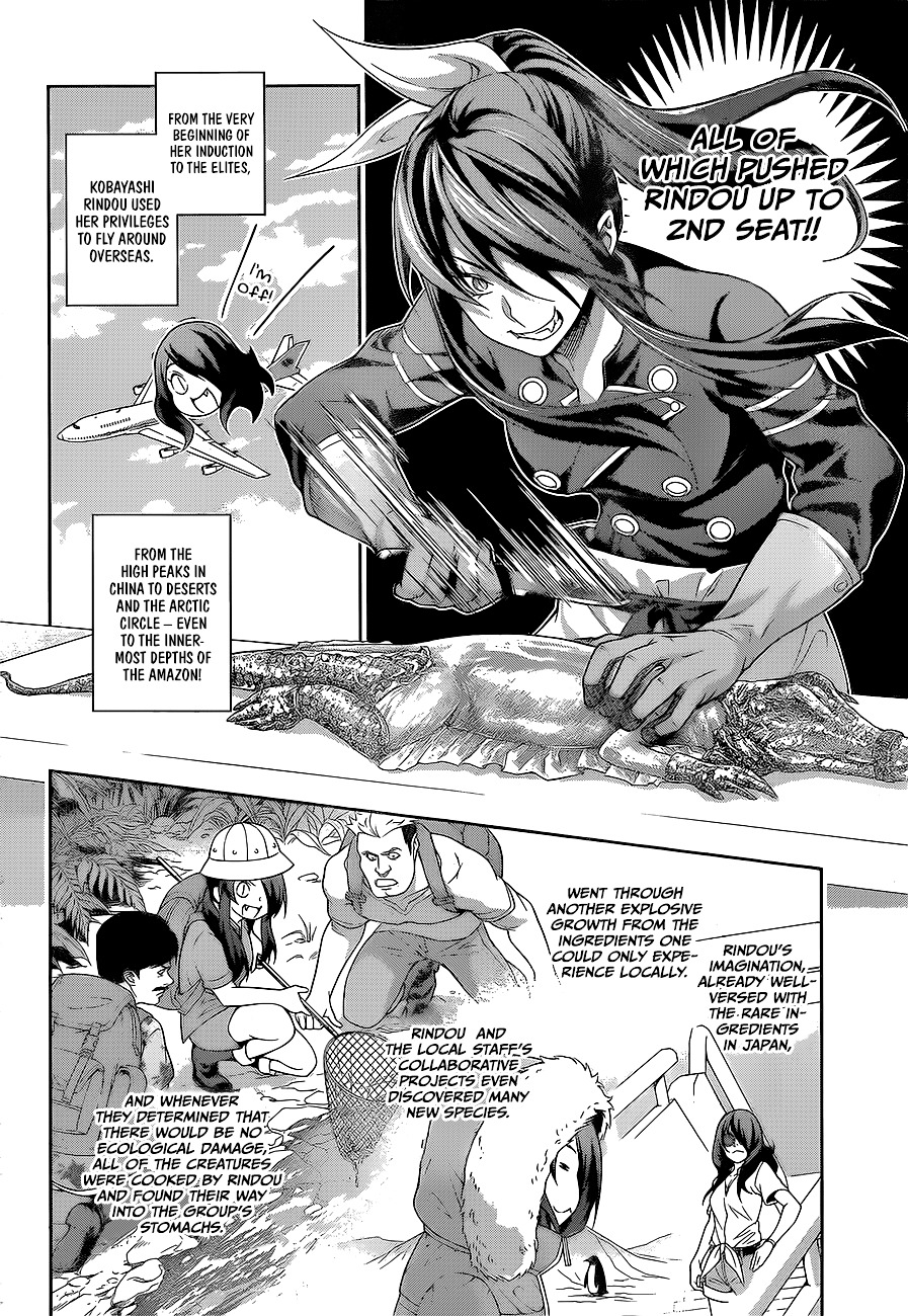 Shokugeki no Soma Chapter 220 page 11 - Chapter 220 : Rindou Comes Forth
